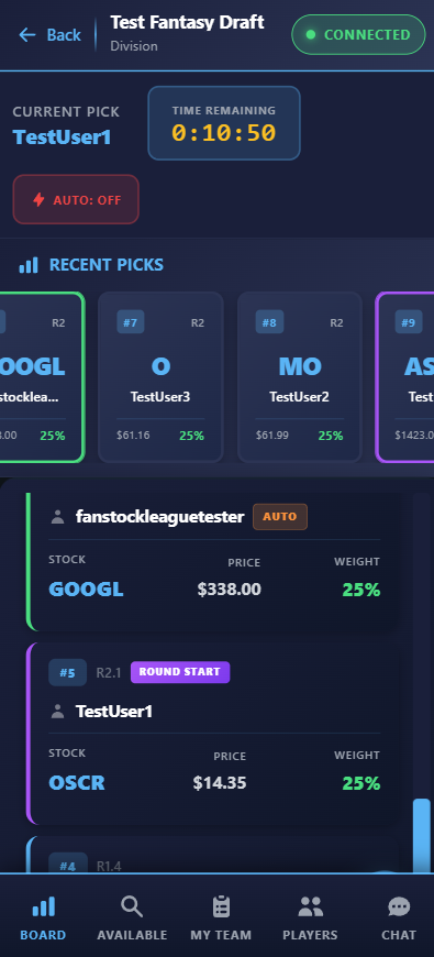 Screenshot 5 of Fantasy Stock League