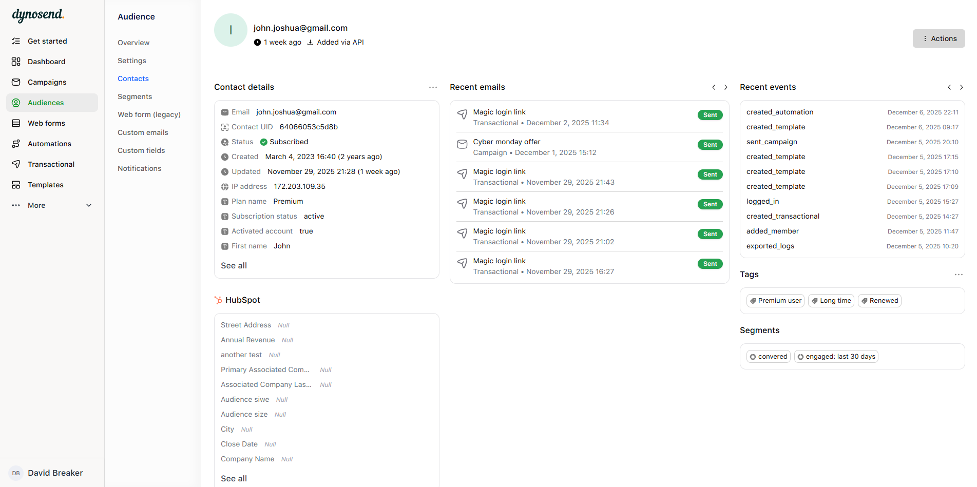 Screenshot 2 of Dynosend
