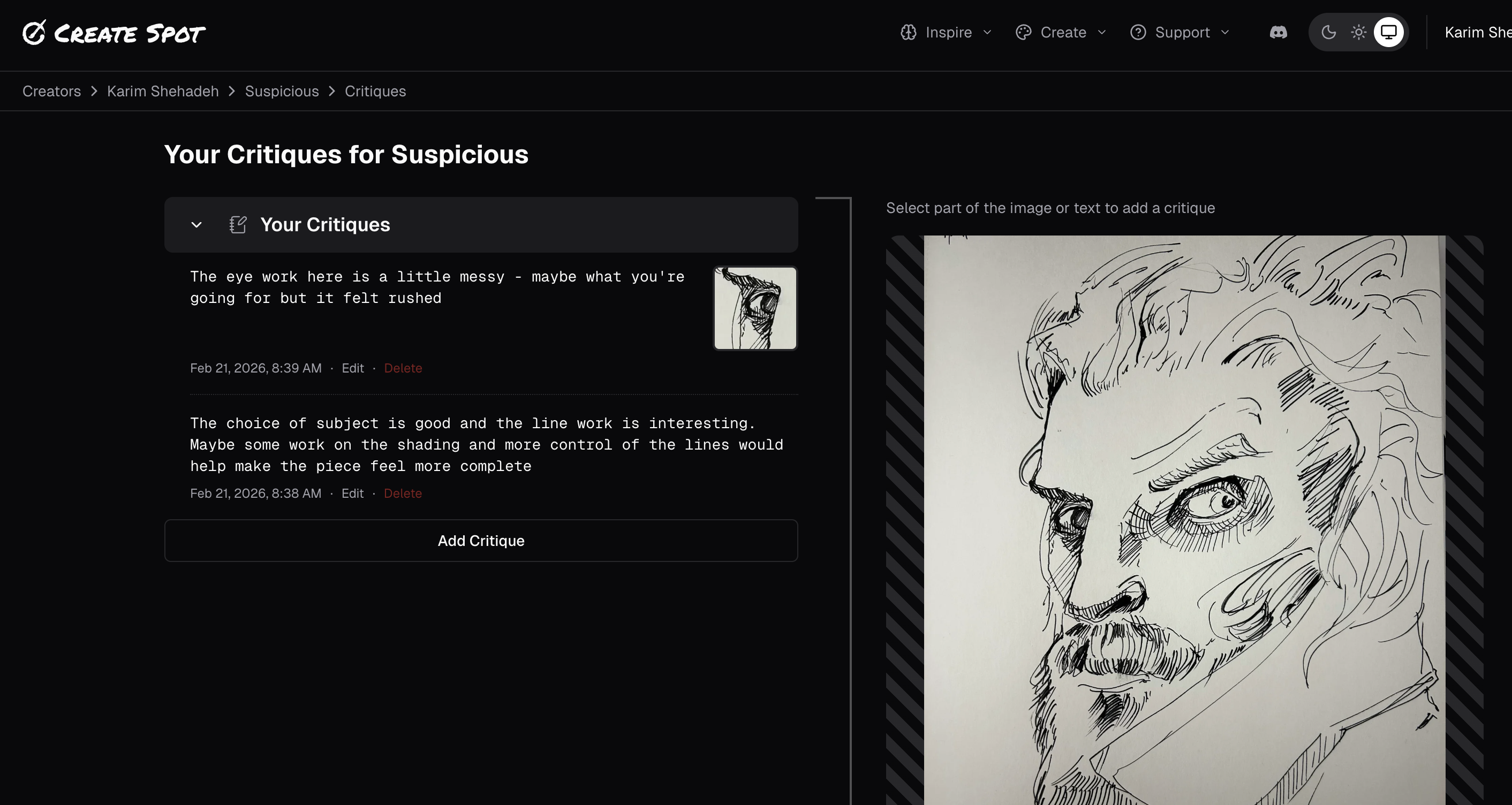 Screenshot 3 of Create Spot