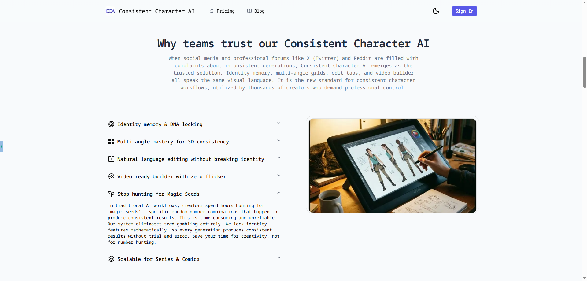 Screenshot 7 of Consistent Character AI