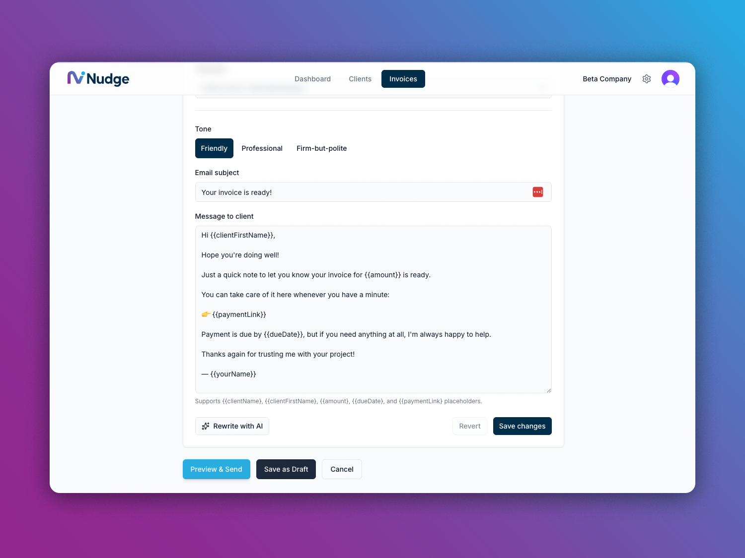 Screenshot 3 of Nudge