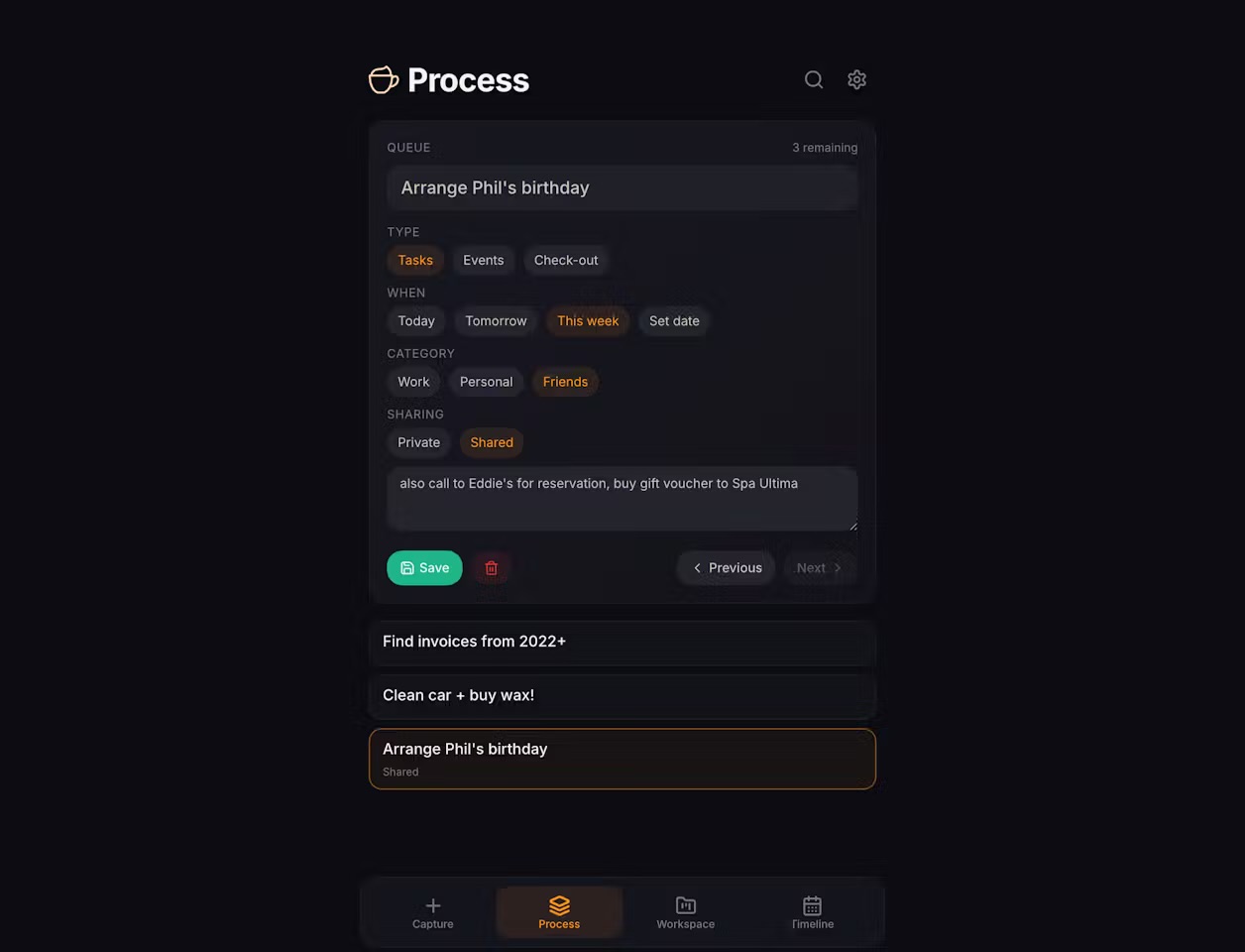 Screenshot 3 of Cappu.app