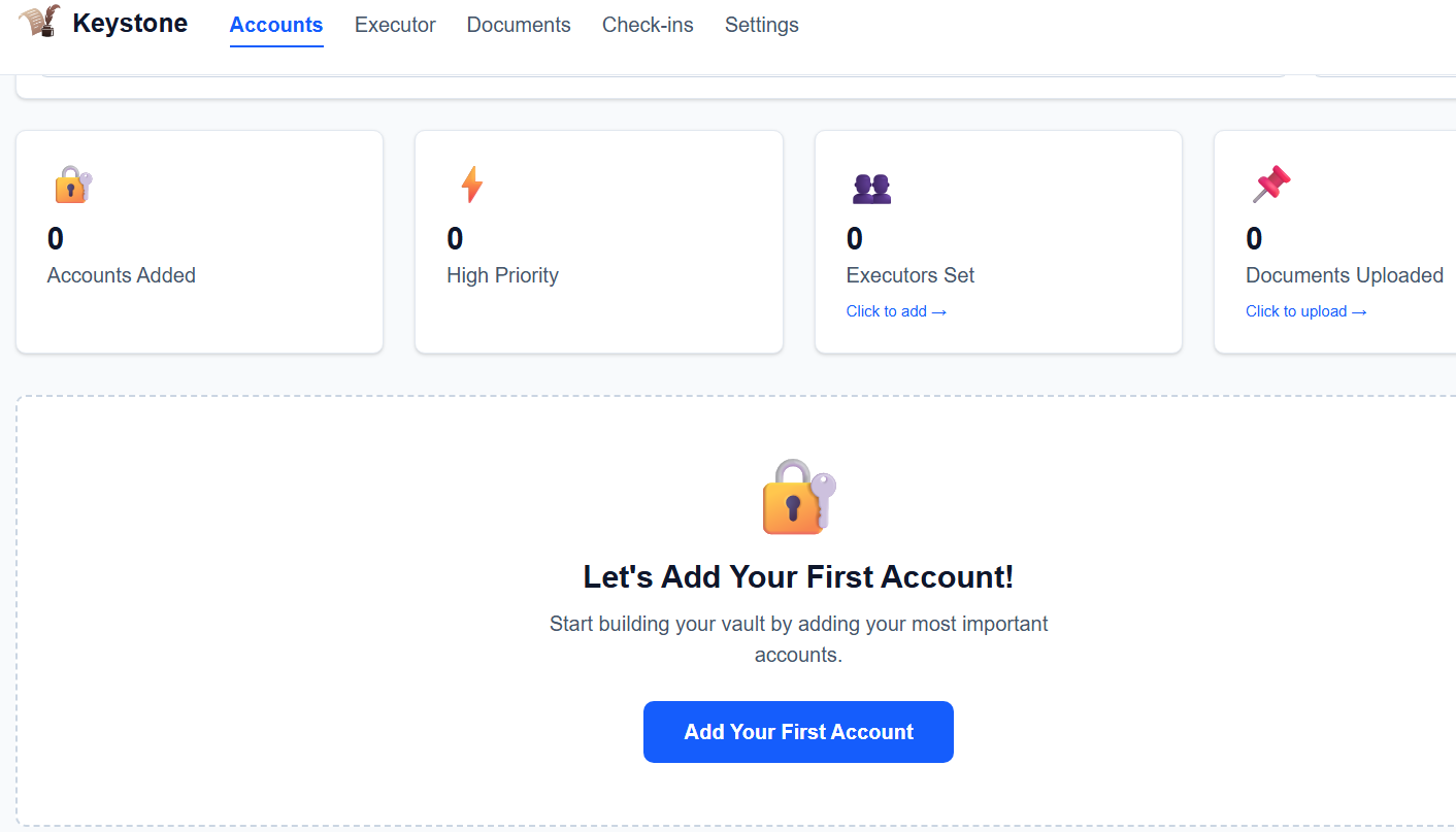 Screenshot 1 of Keystone Family Vault