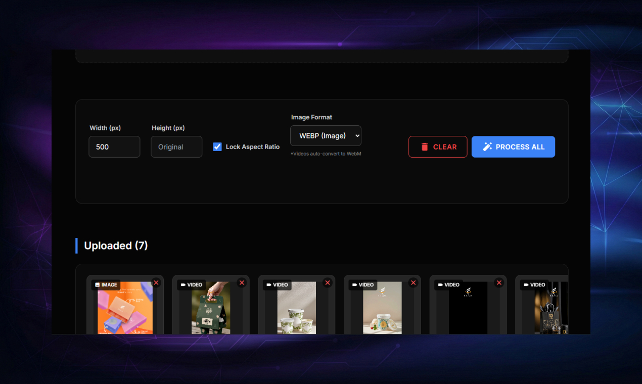 Screenshot 2 of Image Optimiser by Hafiz
