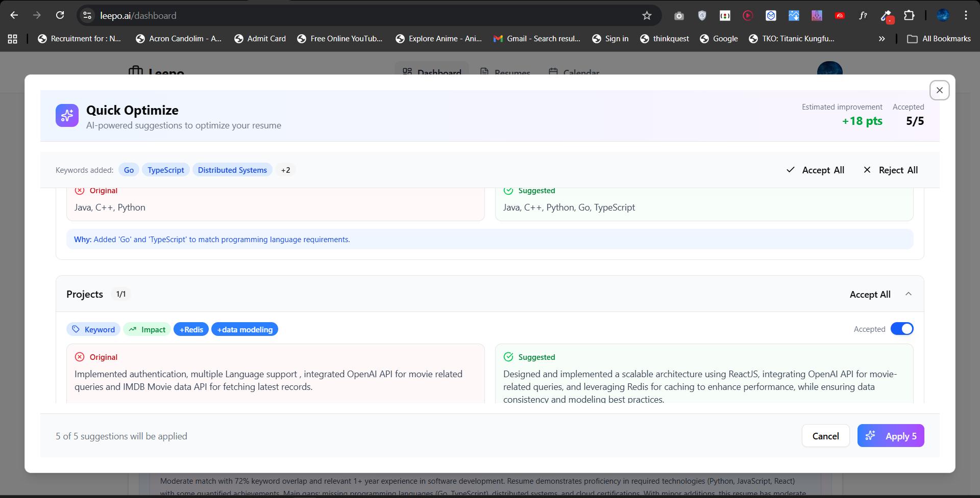 Screenshot 3 of Leepo - Track Your Job Applications