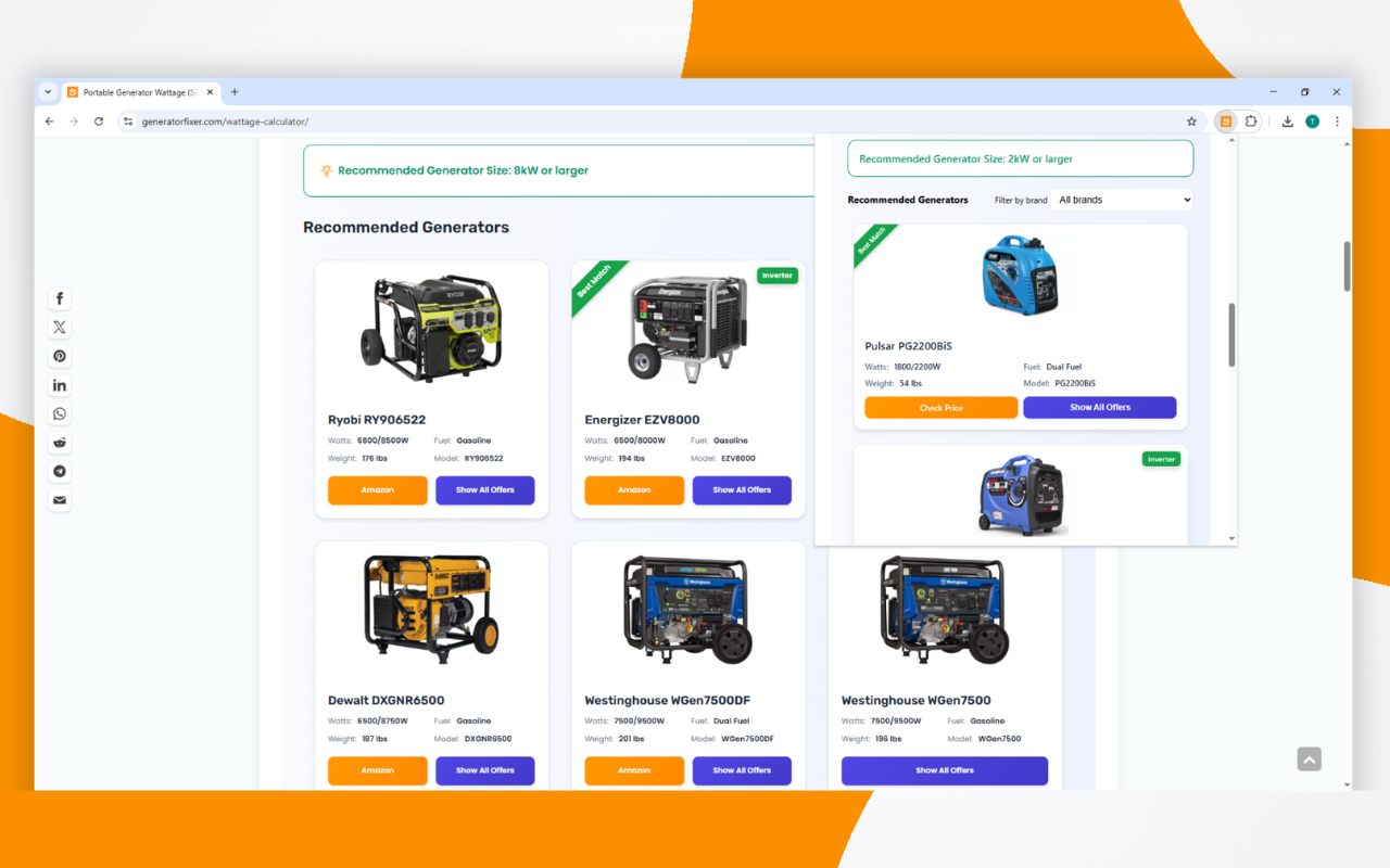 Screenshot 1 of Generator Fixer