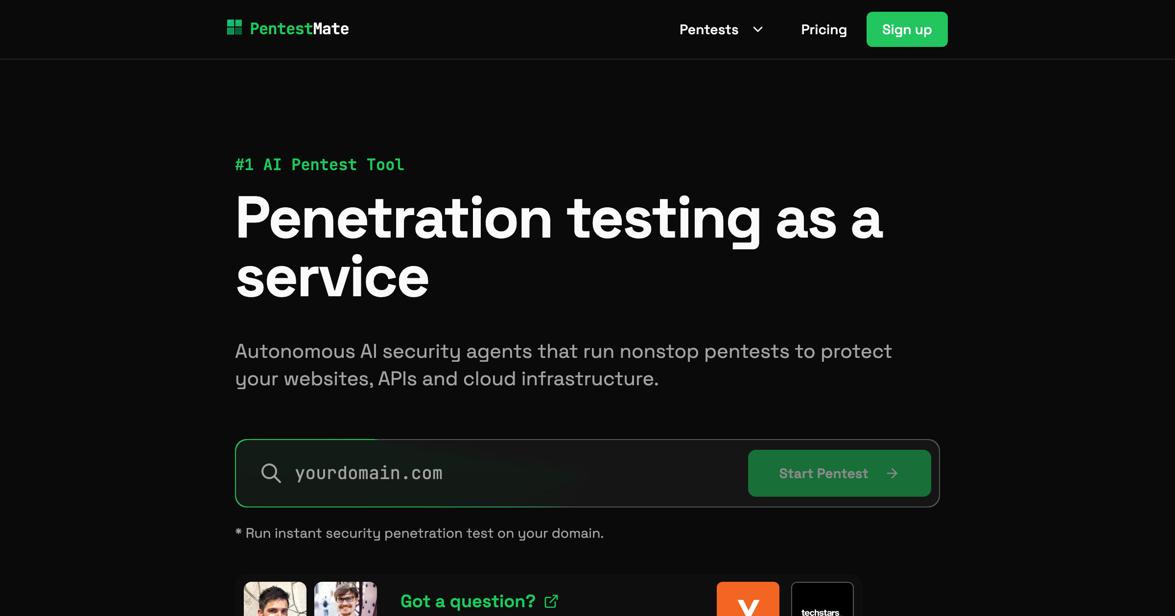 Screenshot 1 of PentestMate