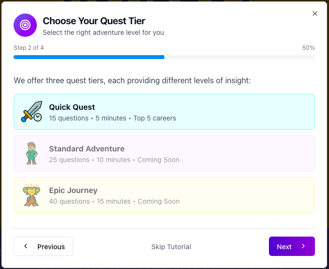 Screenshot 3 of YouReGa - Fun Career Test RPG