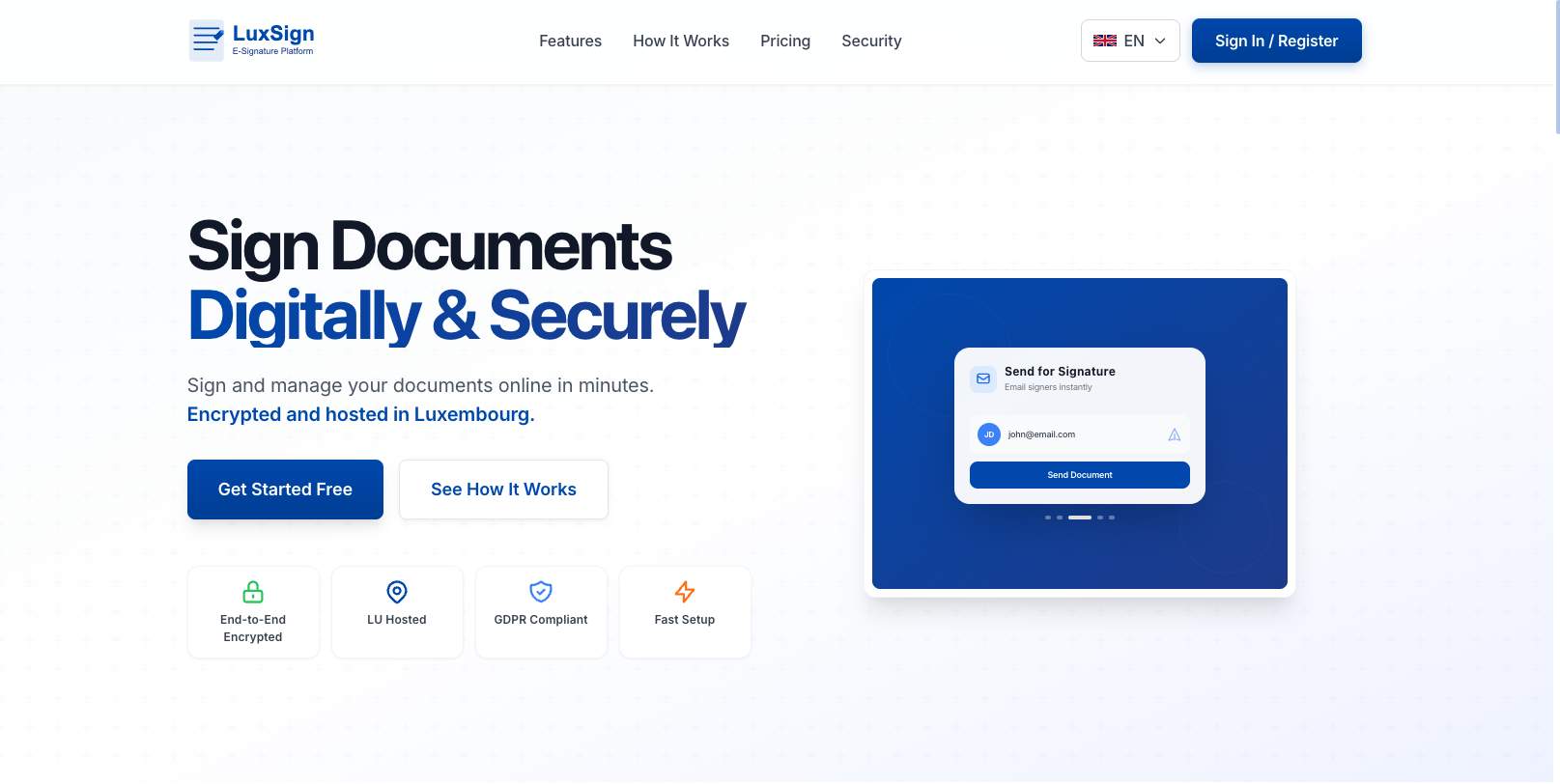Screenshot 2 of LuxSign