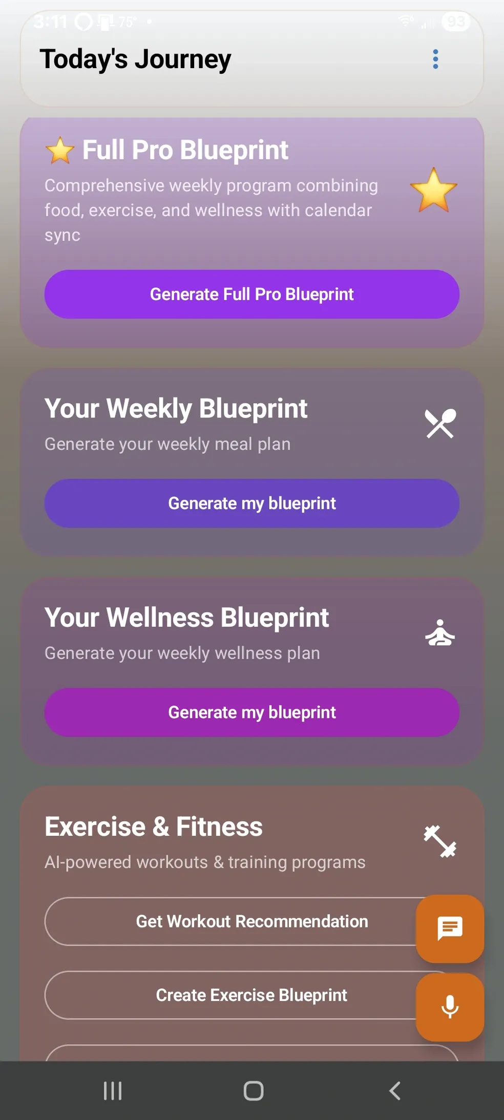 Screenshot 4 of Coachie AI Health