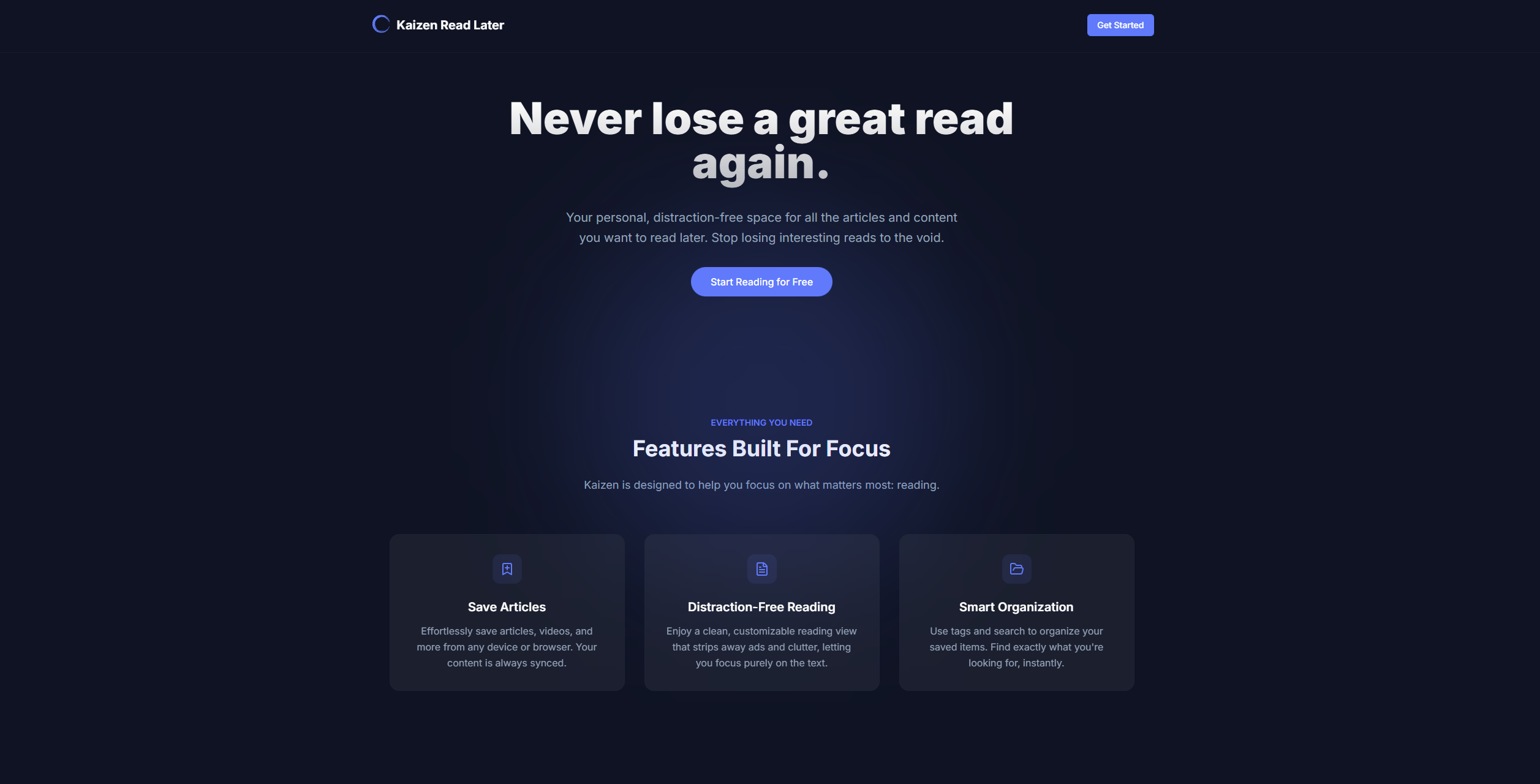 Screenshot 1 of Kaizen