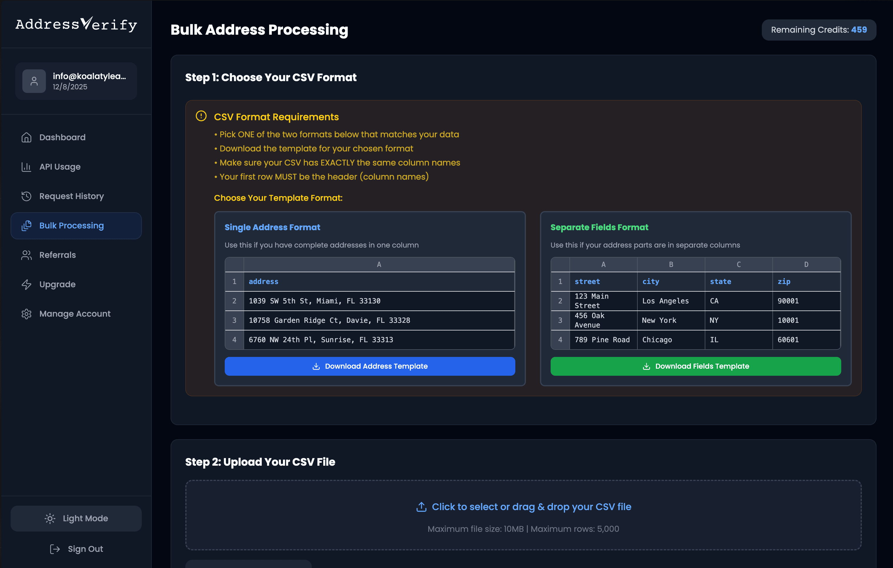 Screenshot 4 of AddressVerify