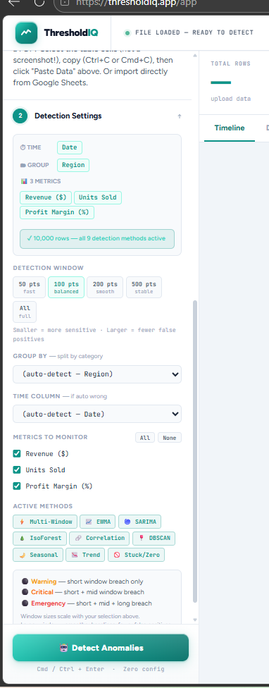 Screenshot 4 of ThresholdIQ