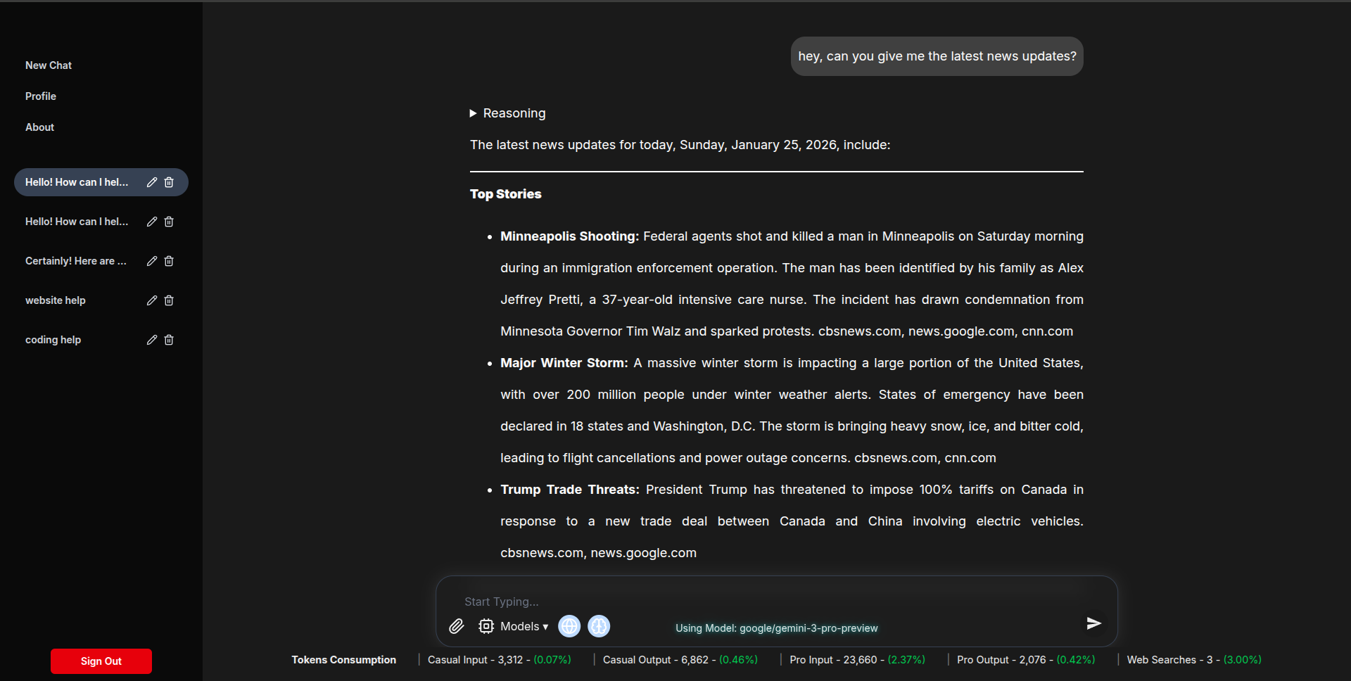 Screenshot 1 of VividLLM