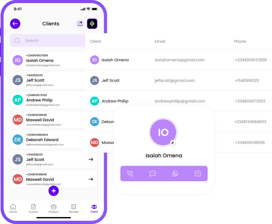 Screenshot 1 of Billing 