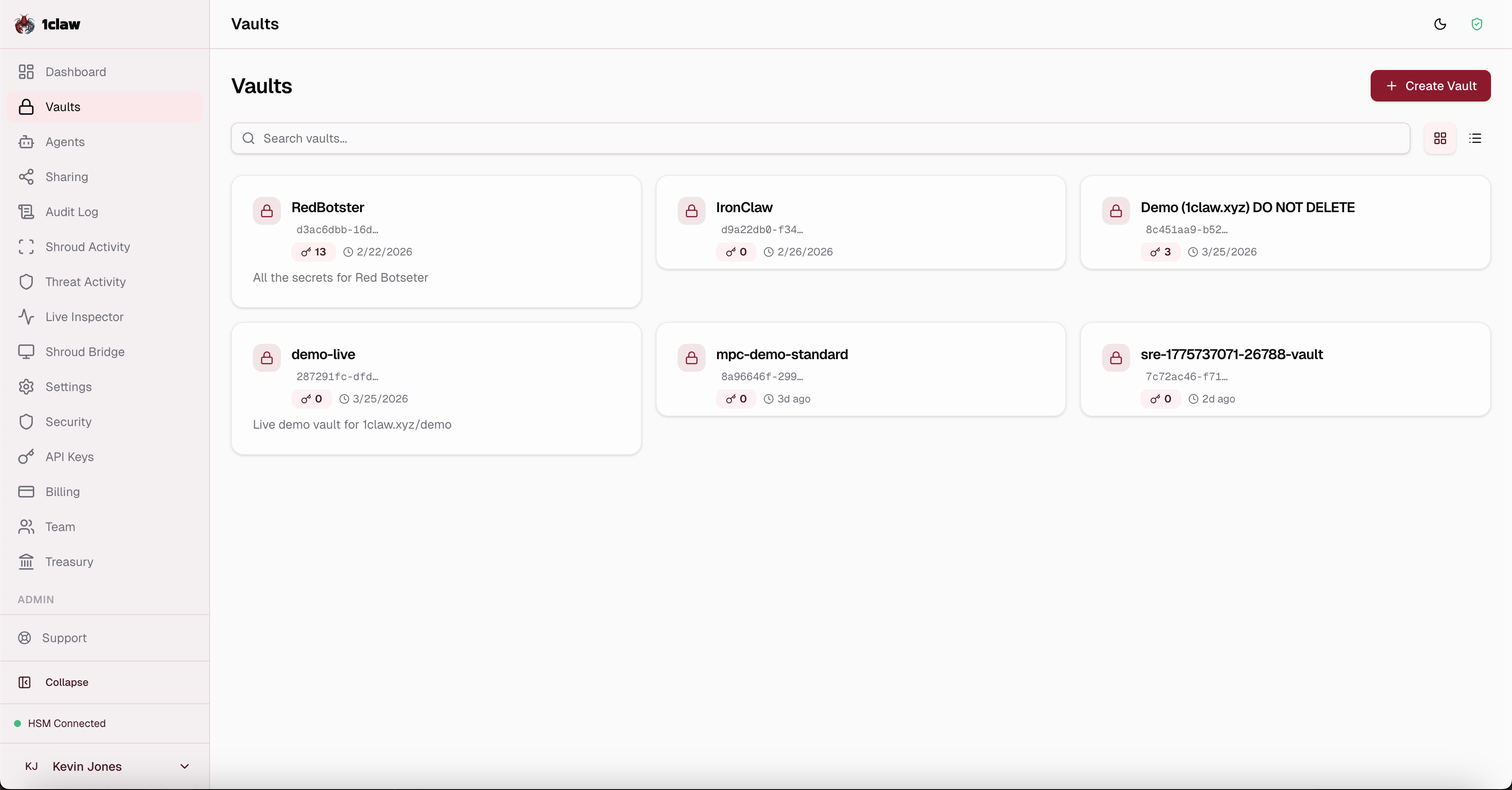 Screenshot 2 of 1Claw