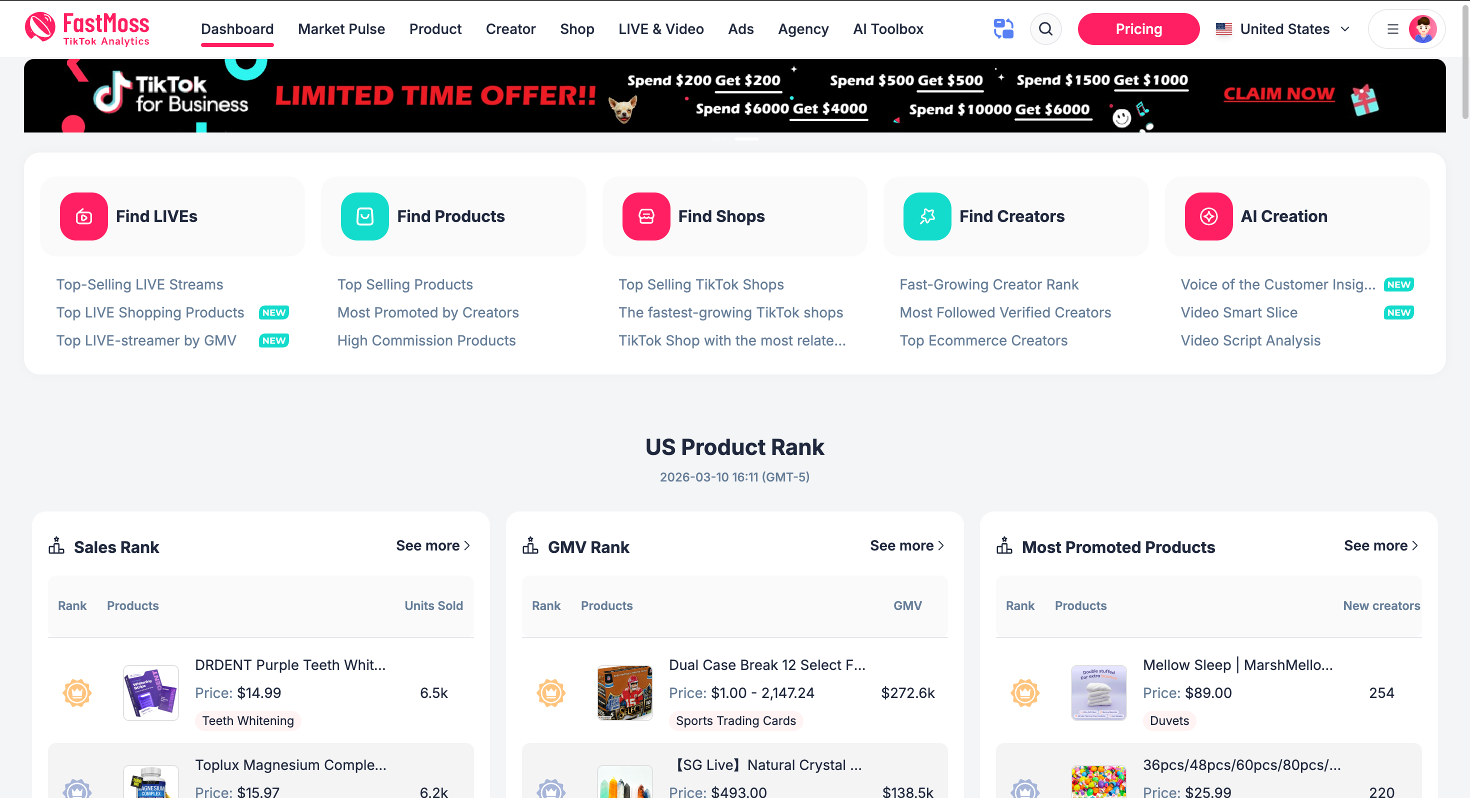 Screenshot 3 of FastMoss