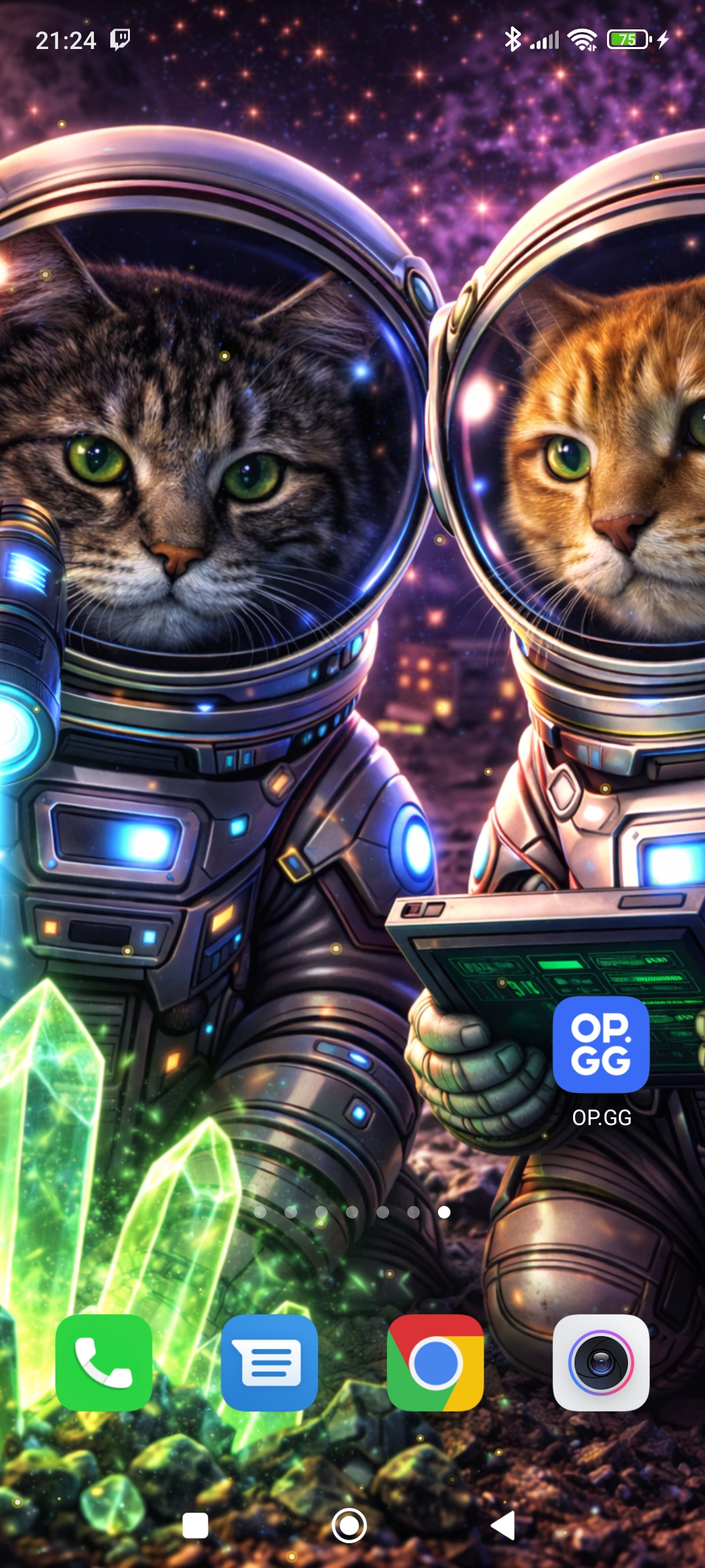 Screenshot 4 of Magic Cats Themes for Android