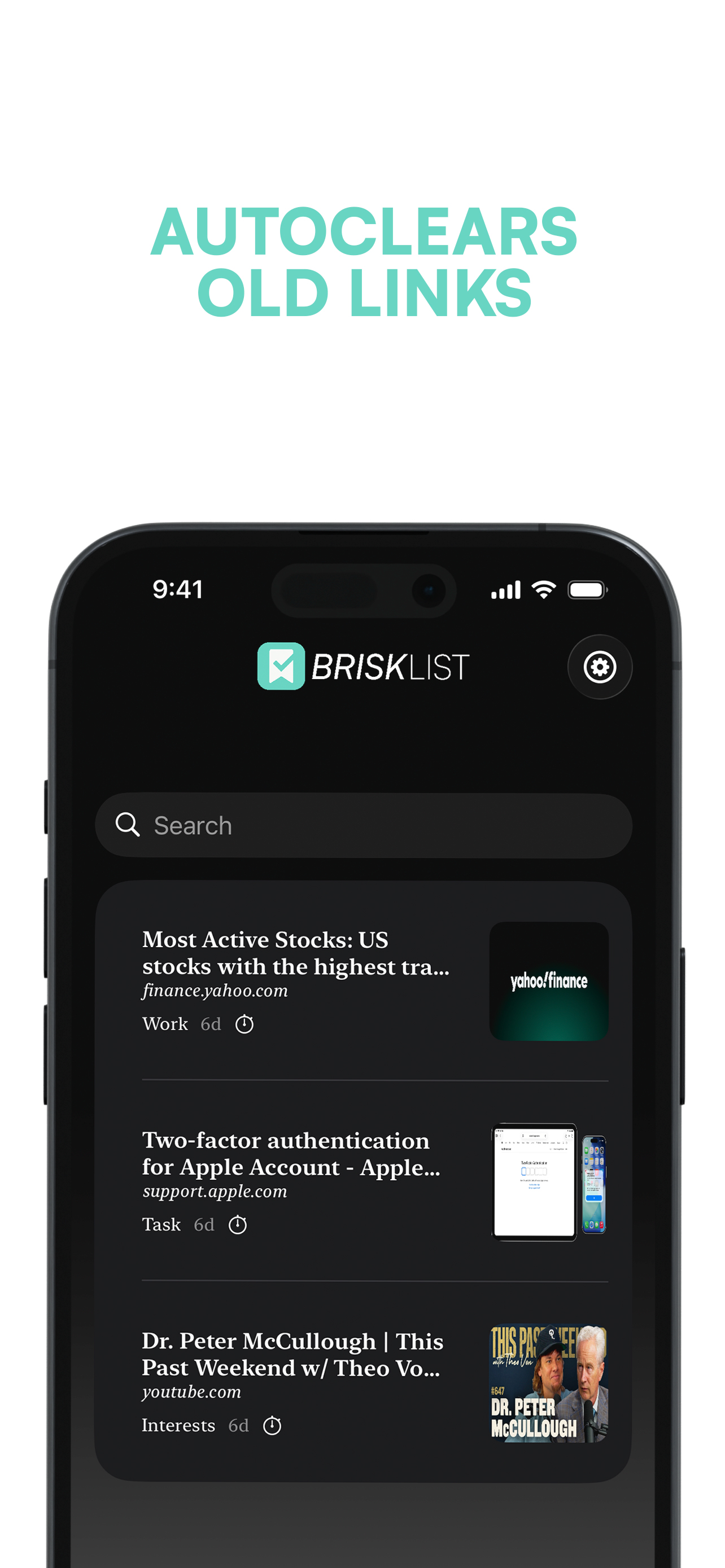 Screenshot 3 of BriskList