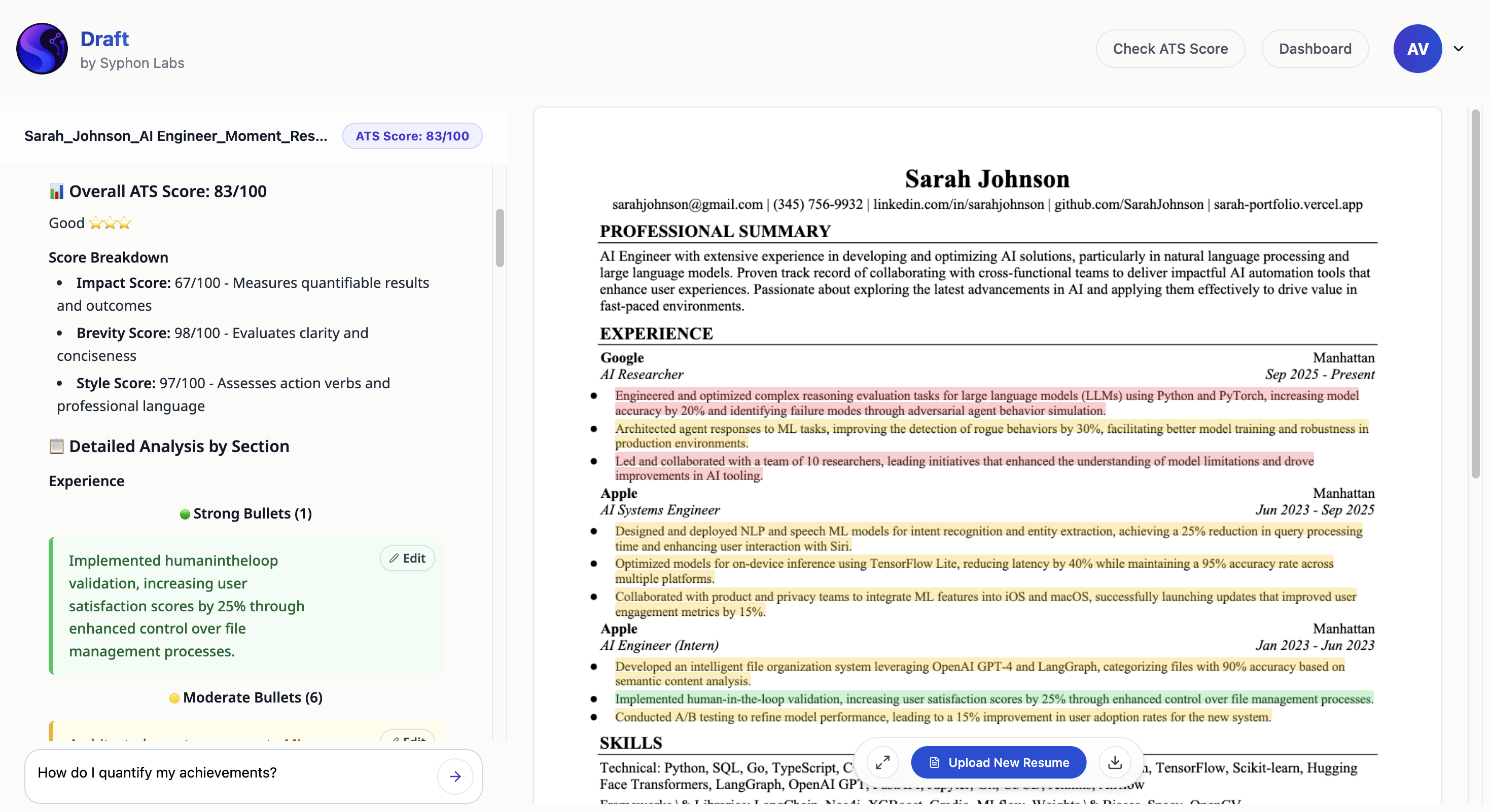 Screenshot 3 of Draft