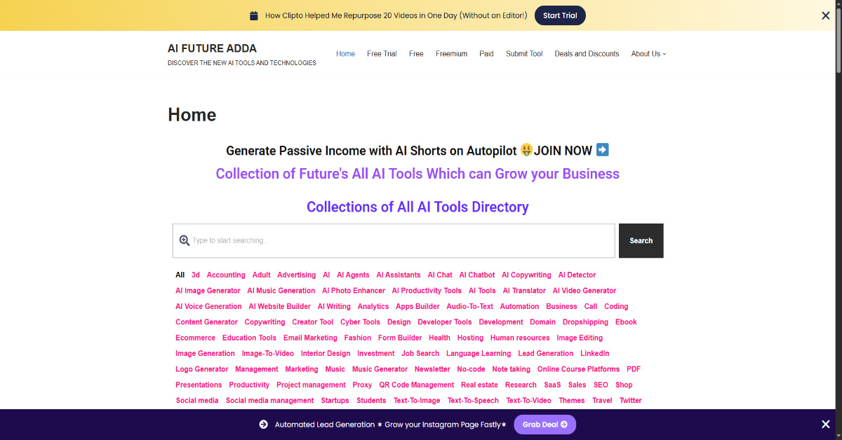 Screenshot 1 of AI FUTURE ADDA