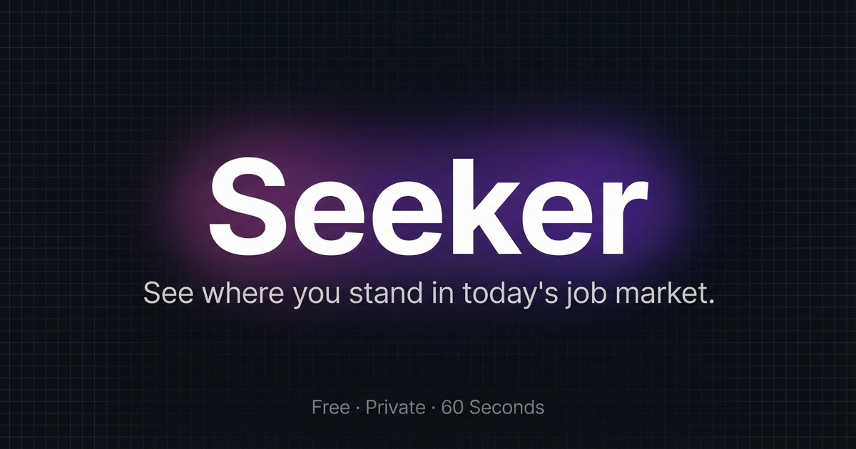 Screenshot 1 of Seeker | Career Routing Engine