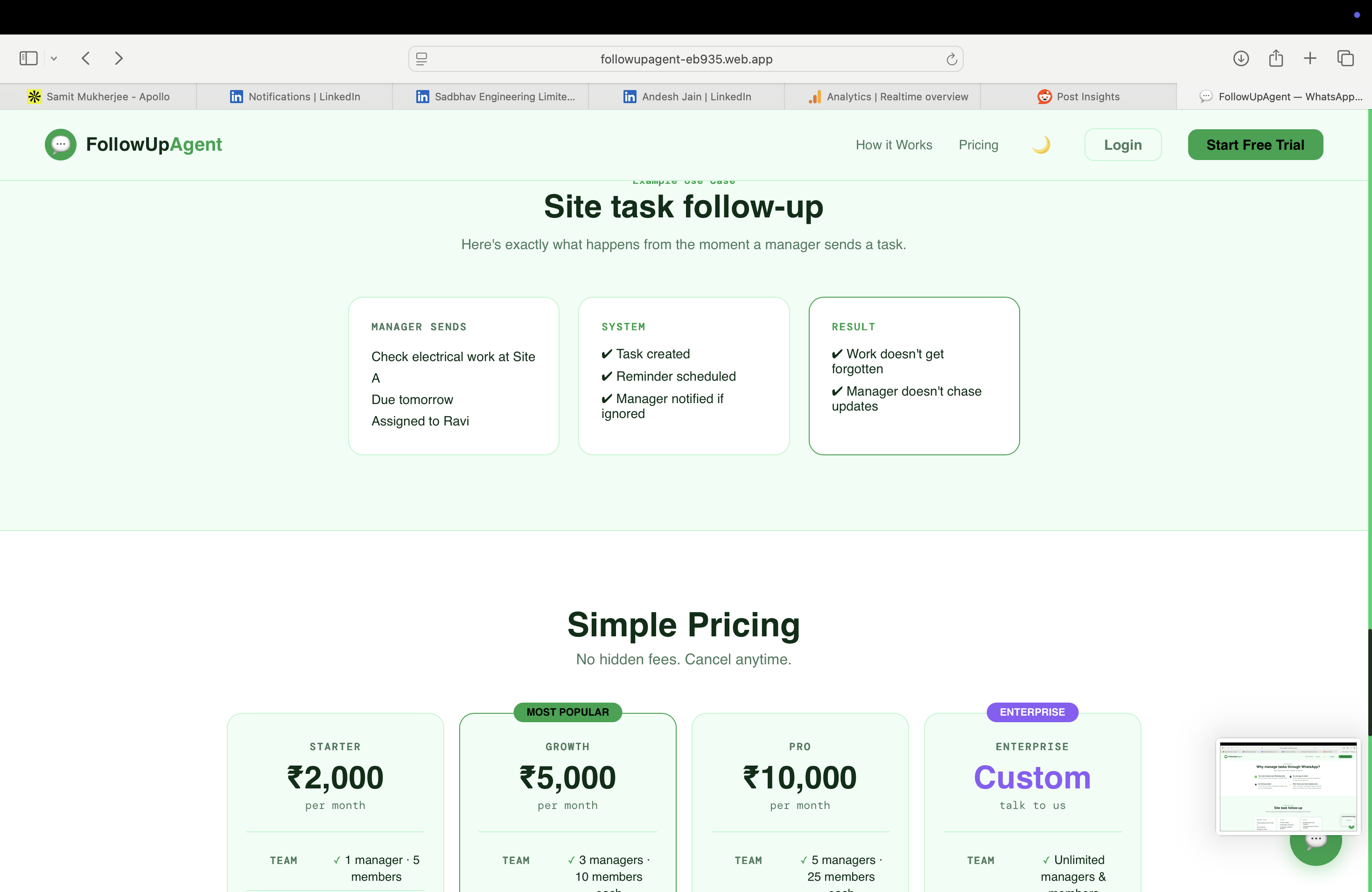 Screenshot 8 of FollowUpAgent