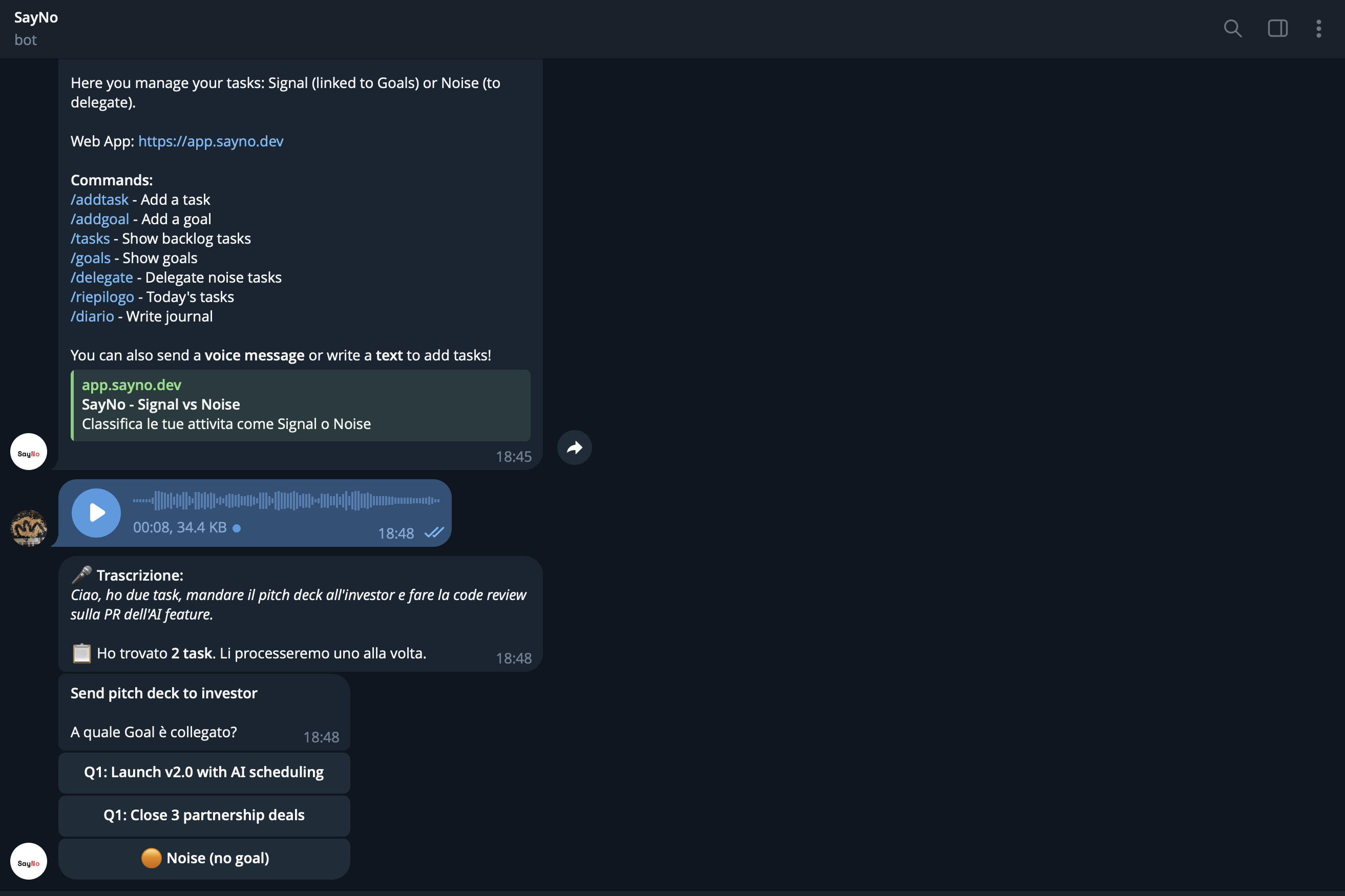 Screenshot 5 of SayNo - Focus on What Matters