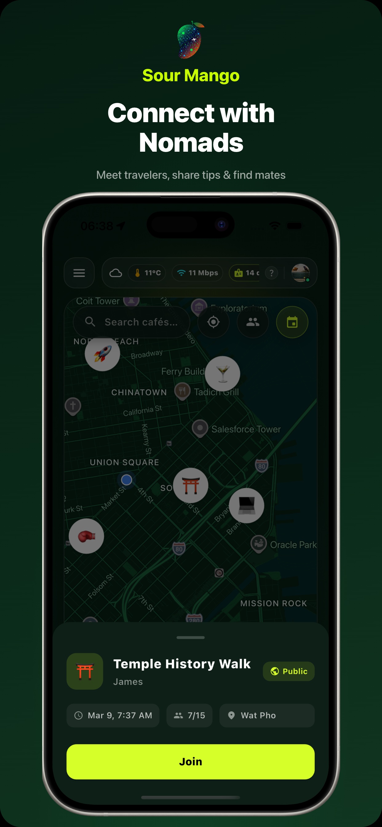 Screenshot 3 of Sour Mango: AI Travel Companion