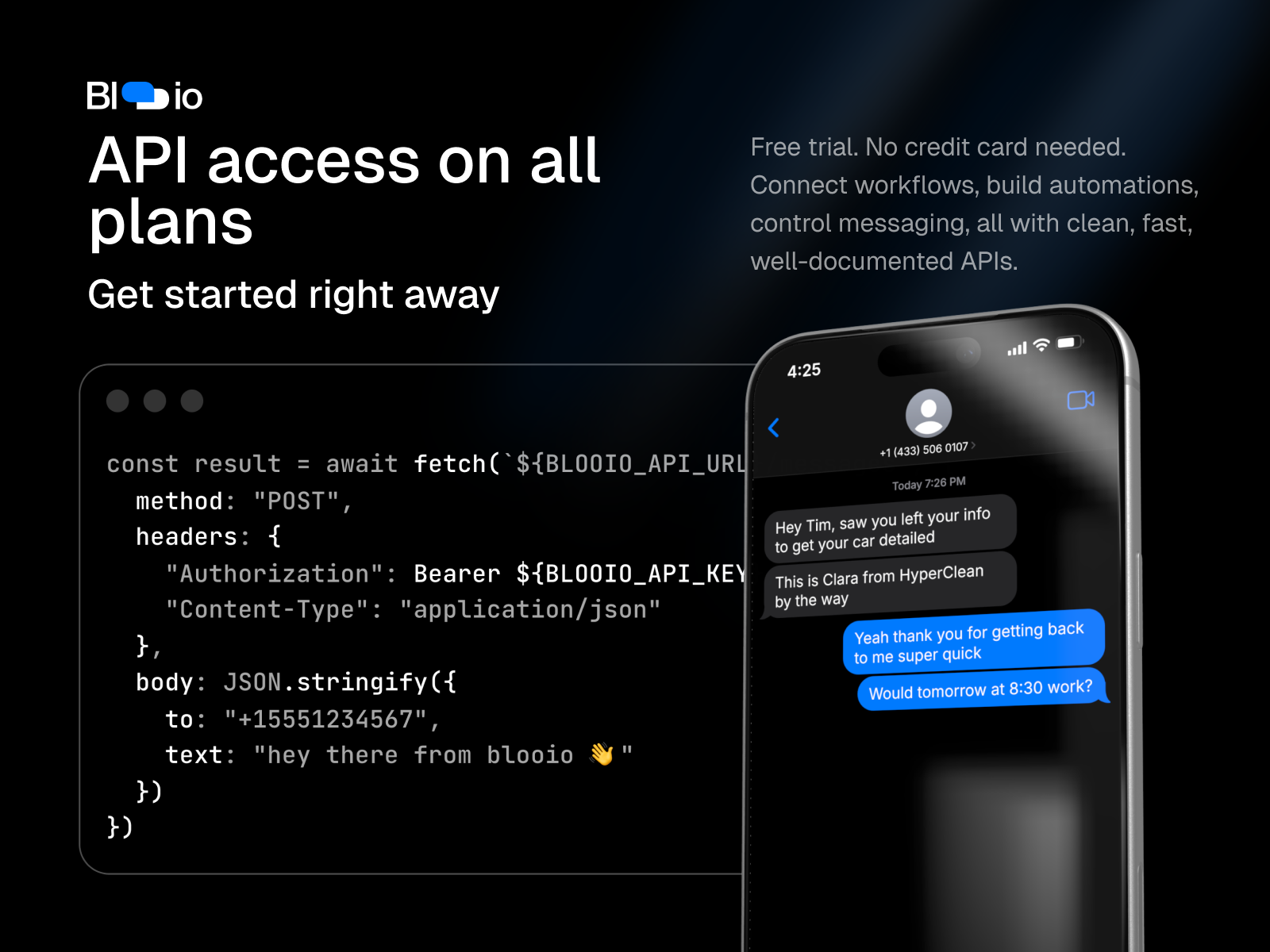 Screenshot 6 of Blooio – blue messages from anywhere