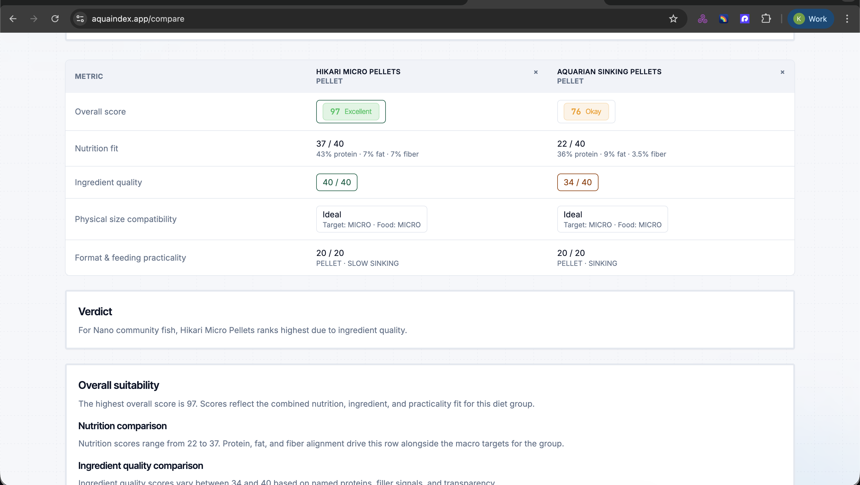 Screenshot 5 of AquaIndex