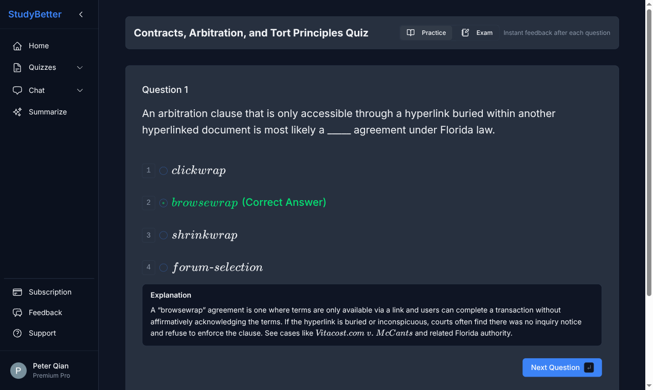 Screenshot 7 of StudyBetter
