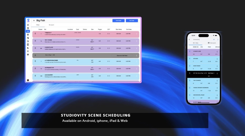 Screenshot 4 of Movie Scheduling Software | Studiovity
