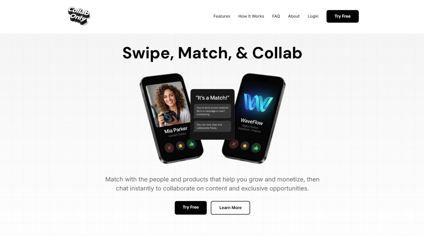 Screenshot 1 of Collab Only