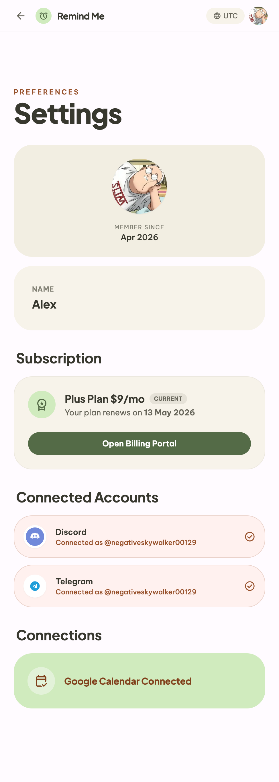 Screenshot 3 of Remind Me