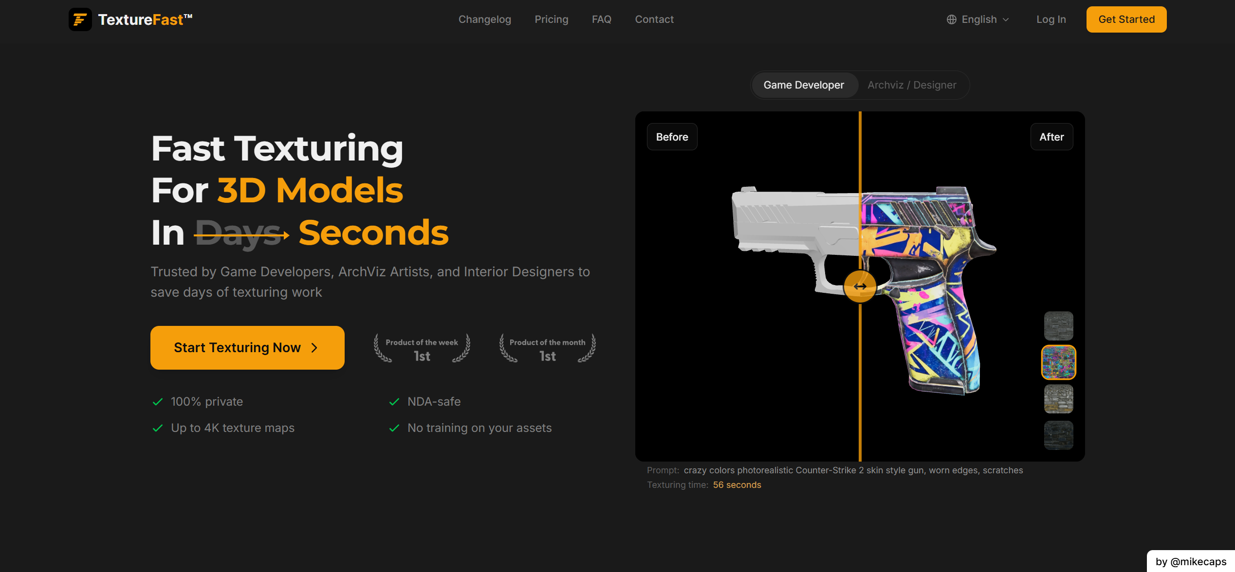 Screenshot 1 of TextureFast
