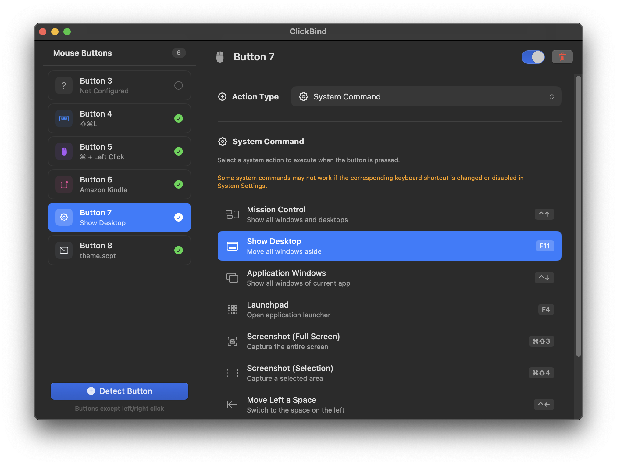 Screenshot 6 of ClickBind