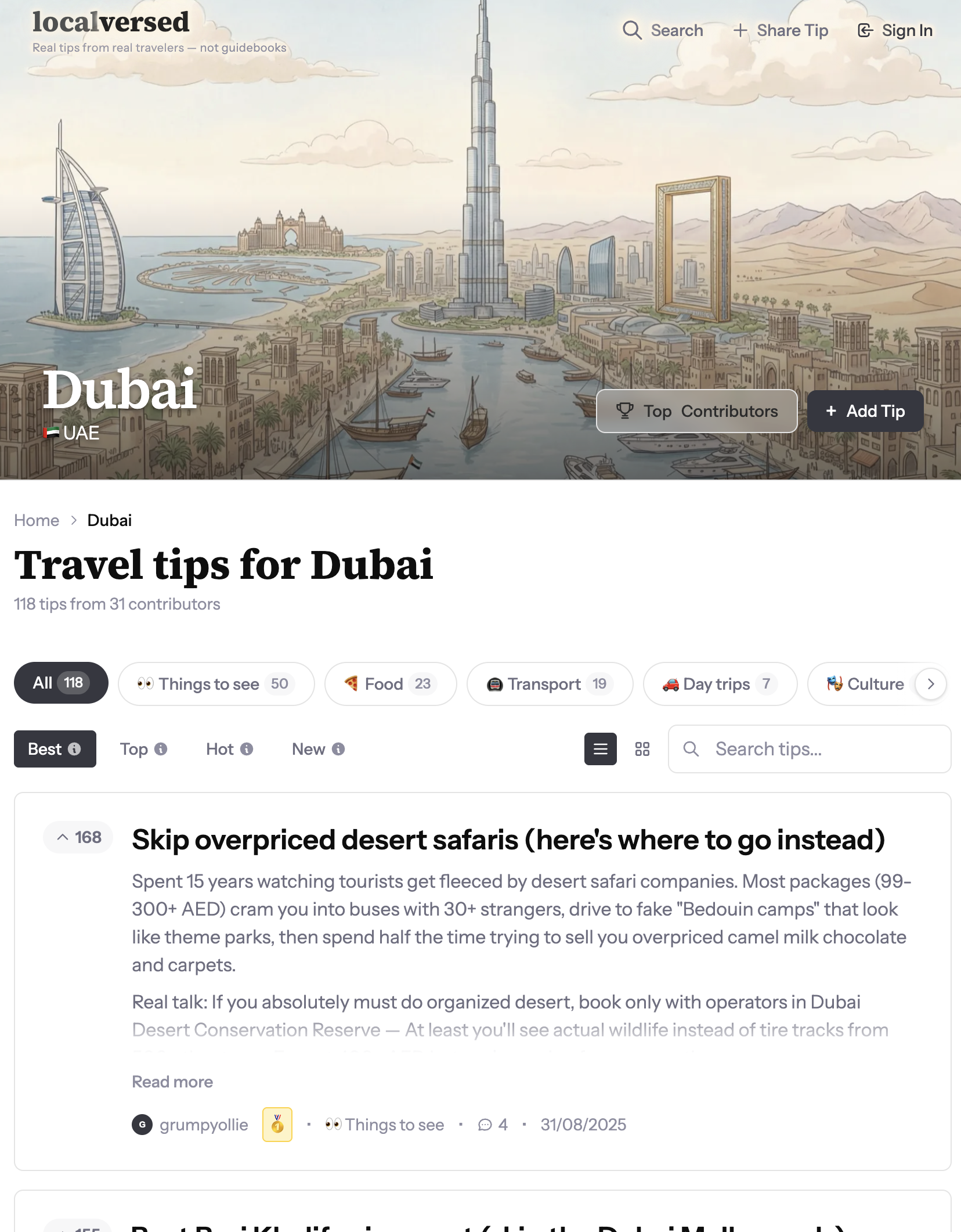 Screenshot 2 of localversed