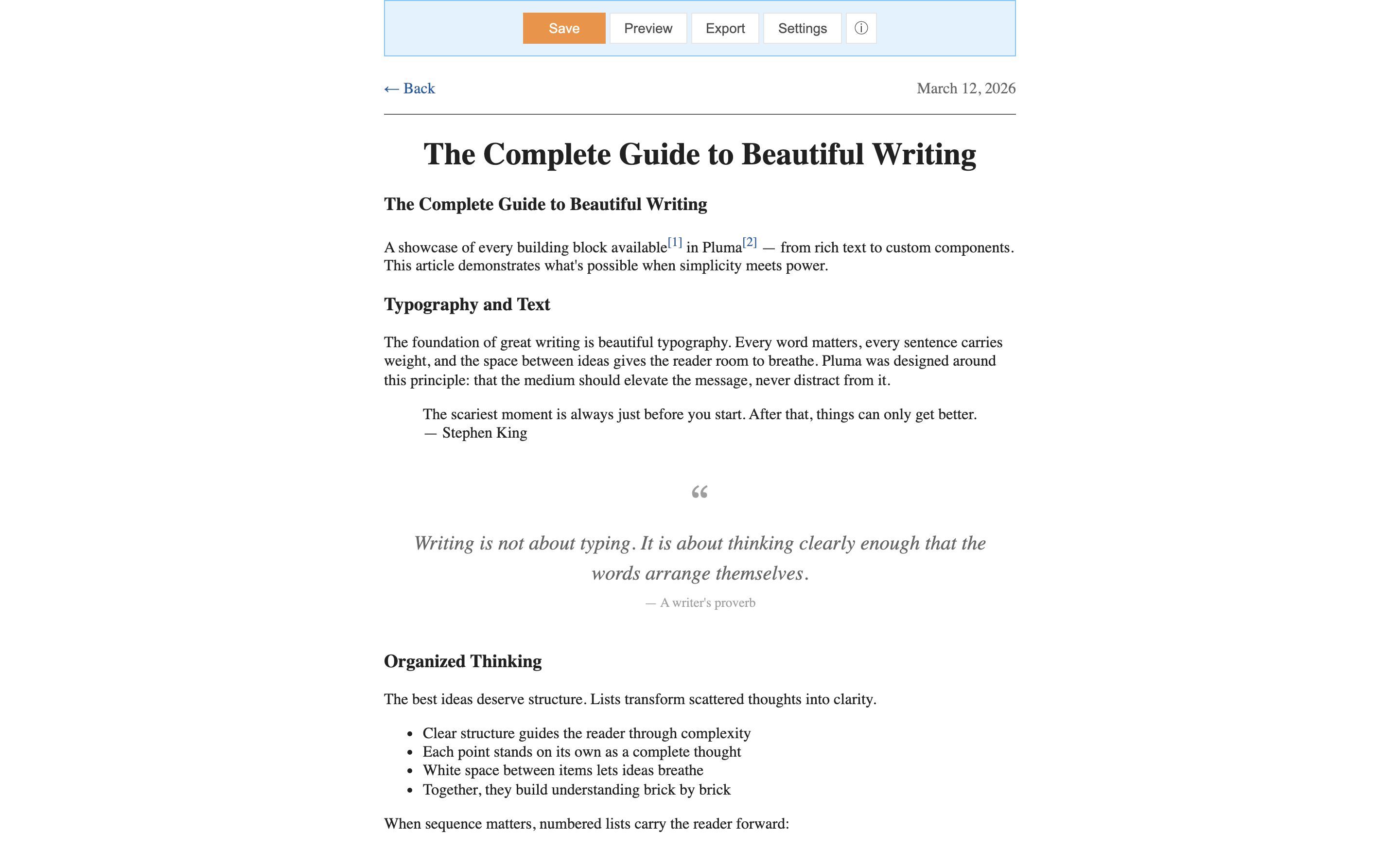 Screenshot 4 of Pluma