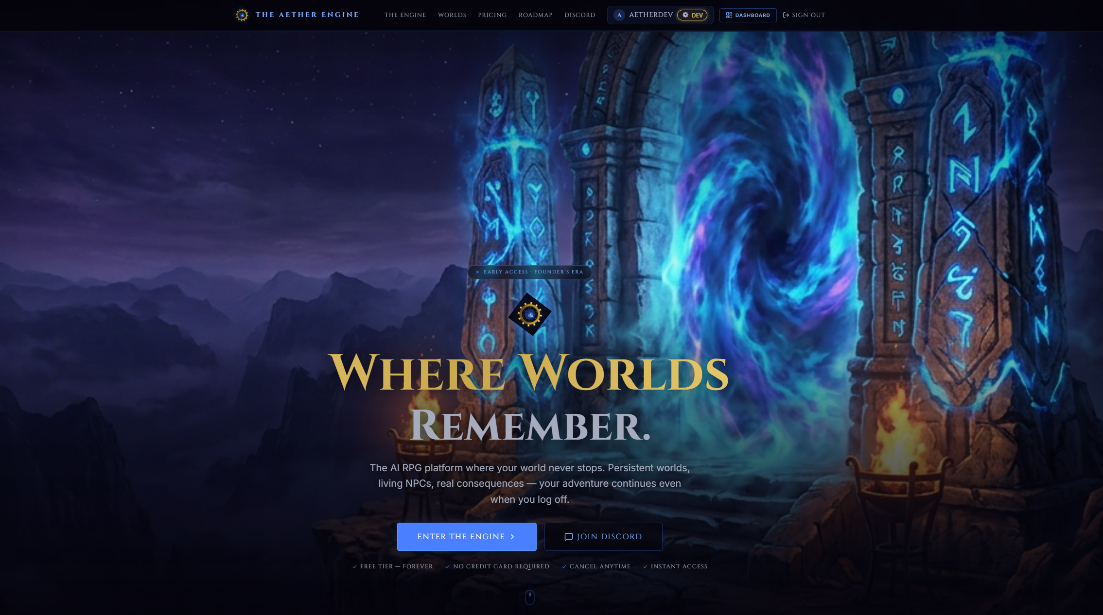 Screenshot 1 of The Aether Engine