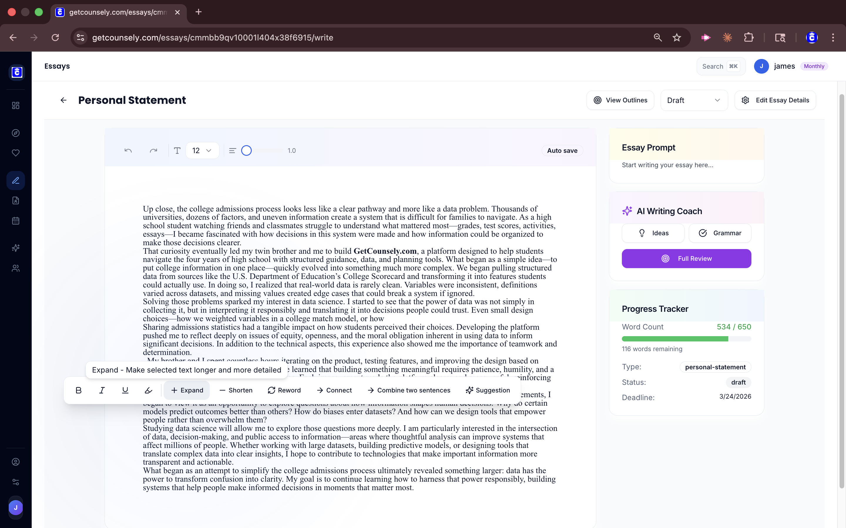 Screenshot 6 of Counsely