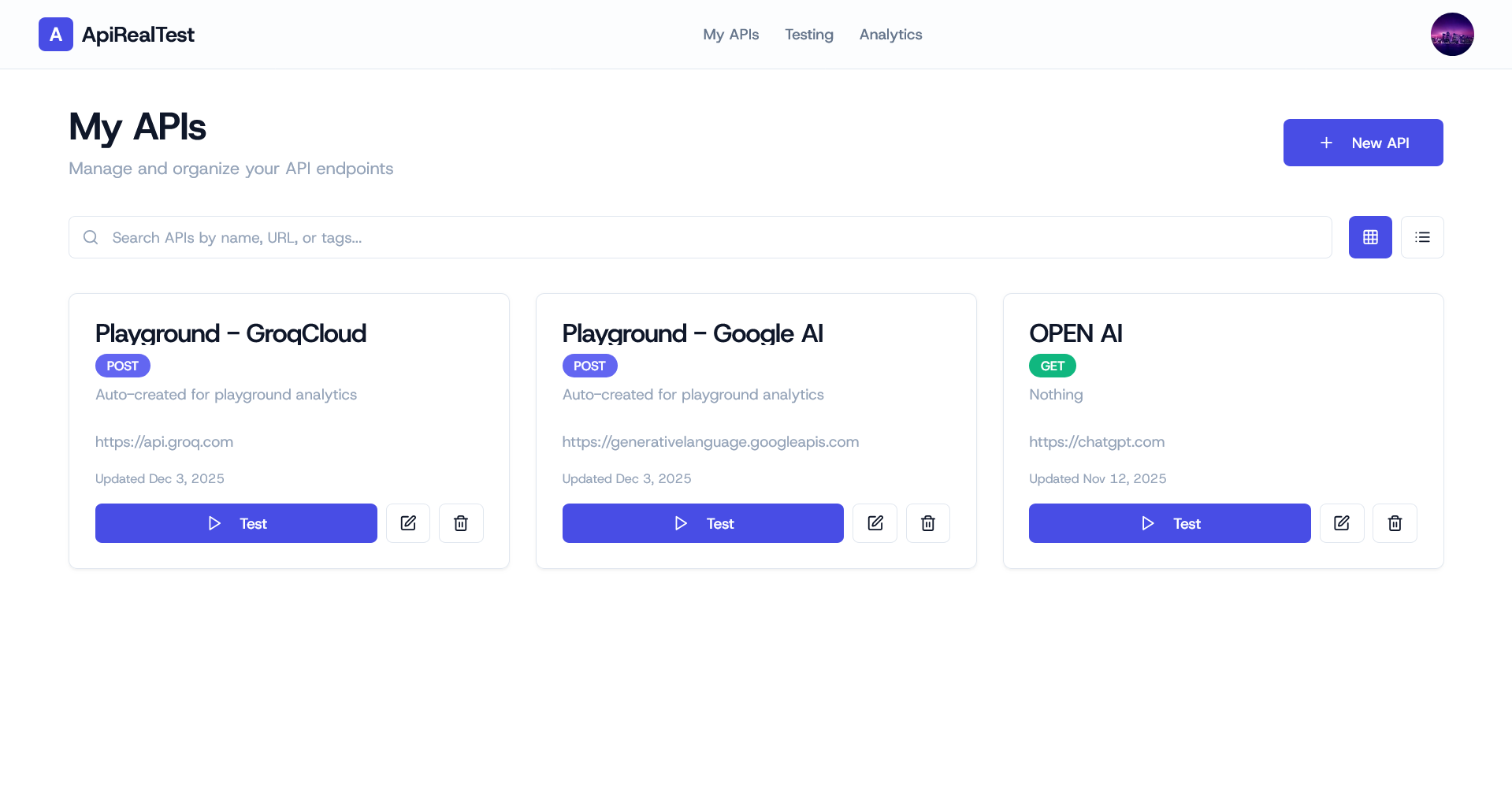 Screenshot 3 of ApiRealTest