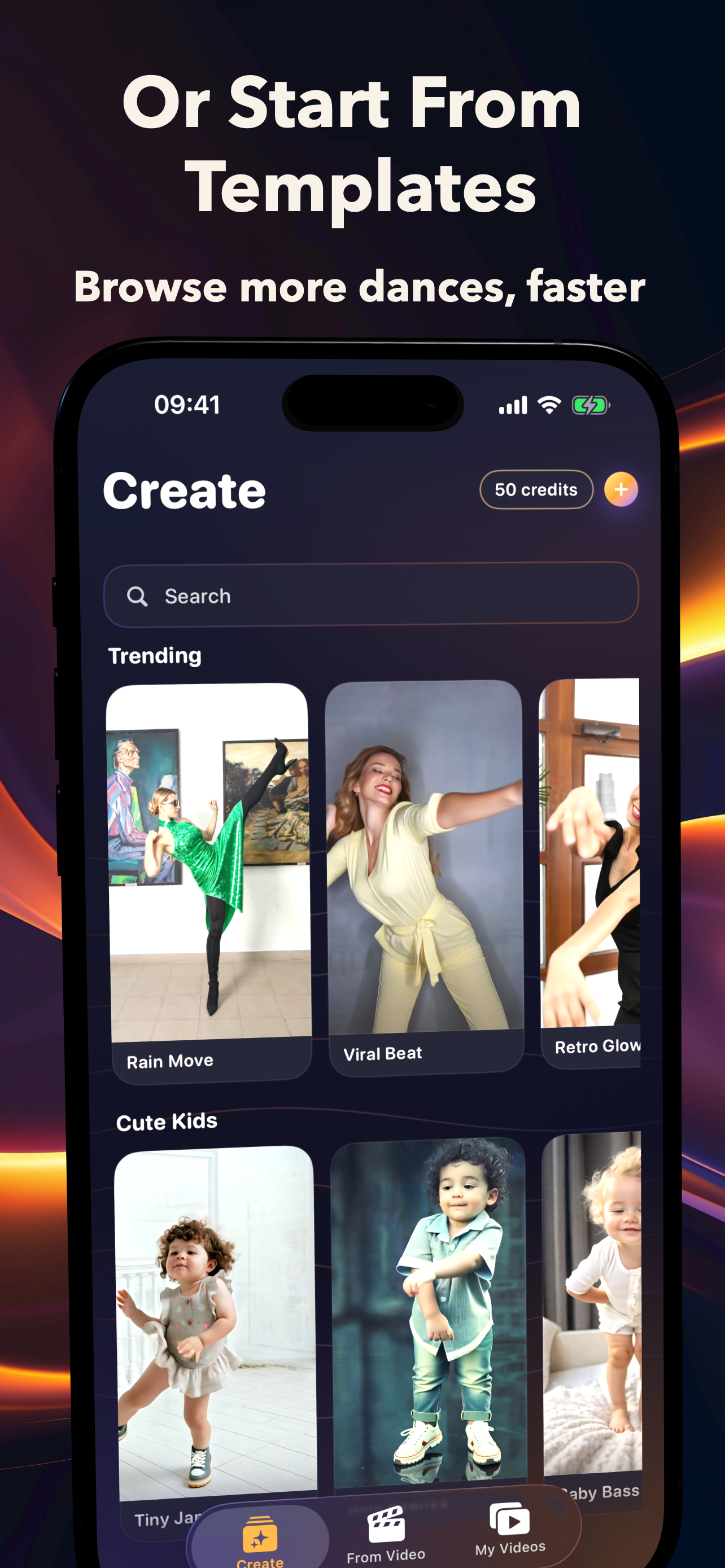 Screenshot 2 of DanceMe: AI Dance Video