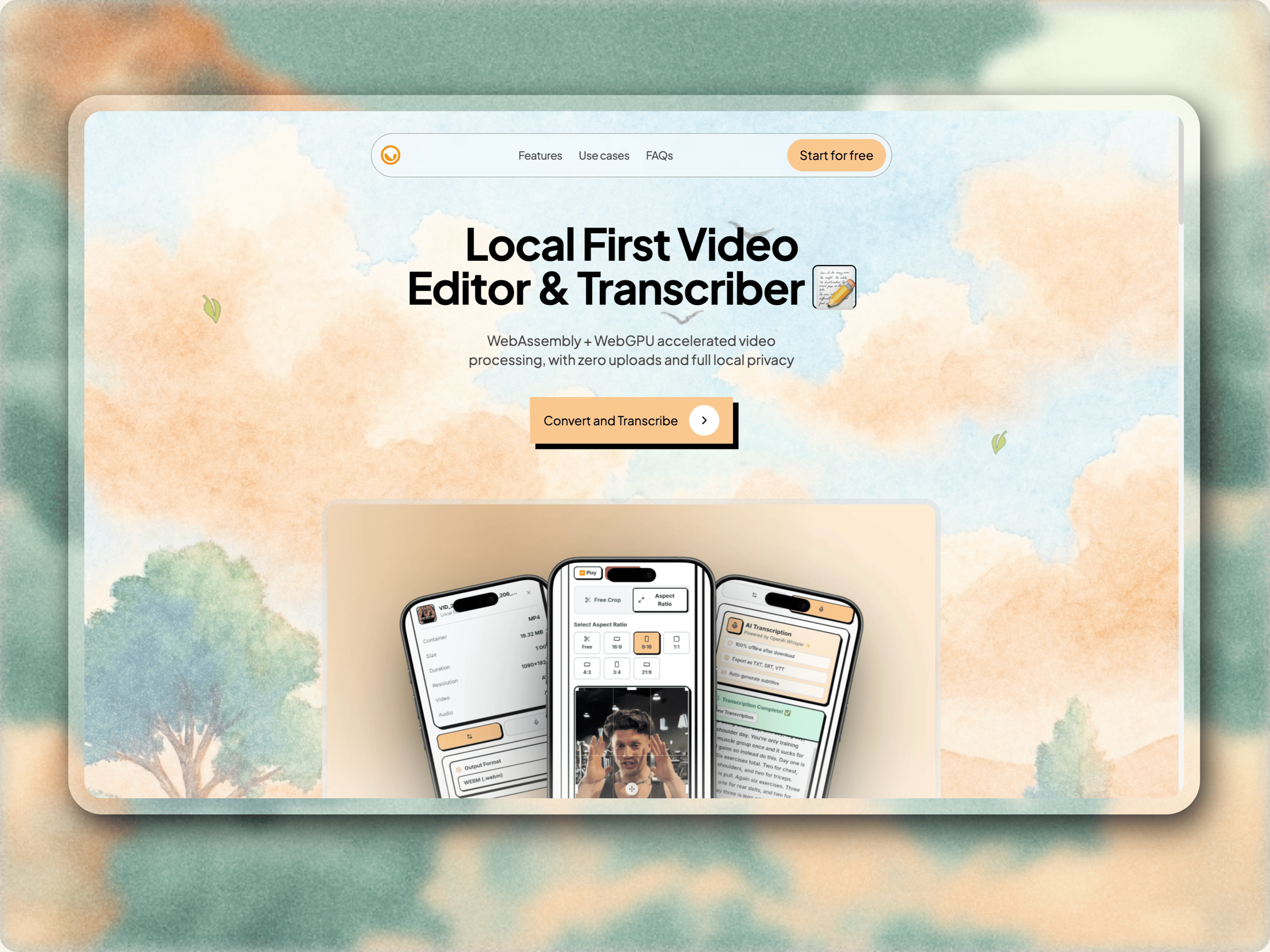 Screenshot 1 of Vico - Local First Video Converter