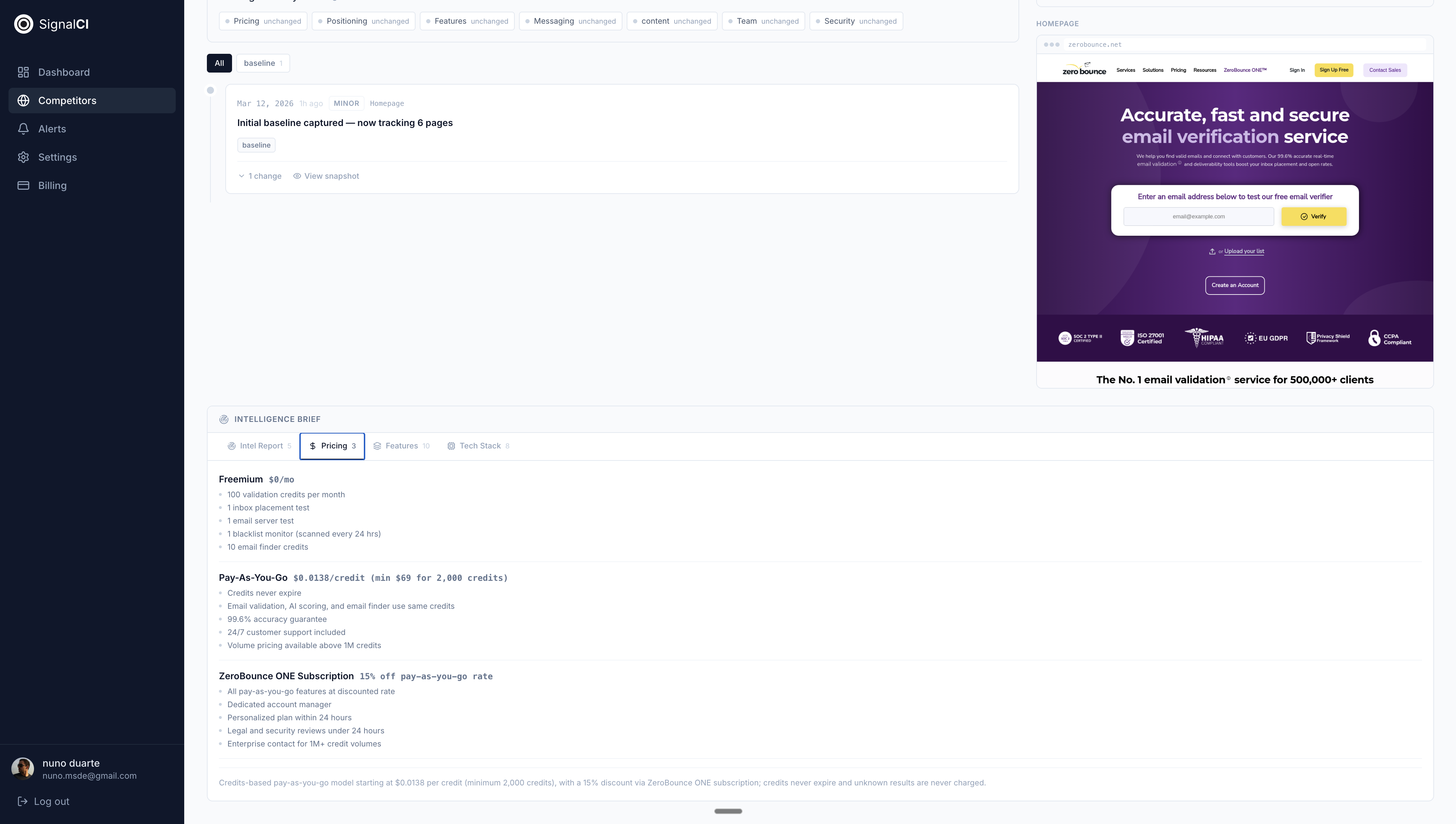 Screenshot 4 of SignalCI