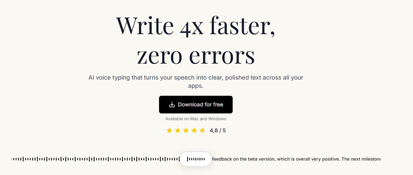 Screenshot 2 of Fast Dictate