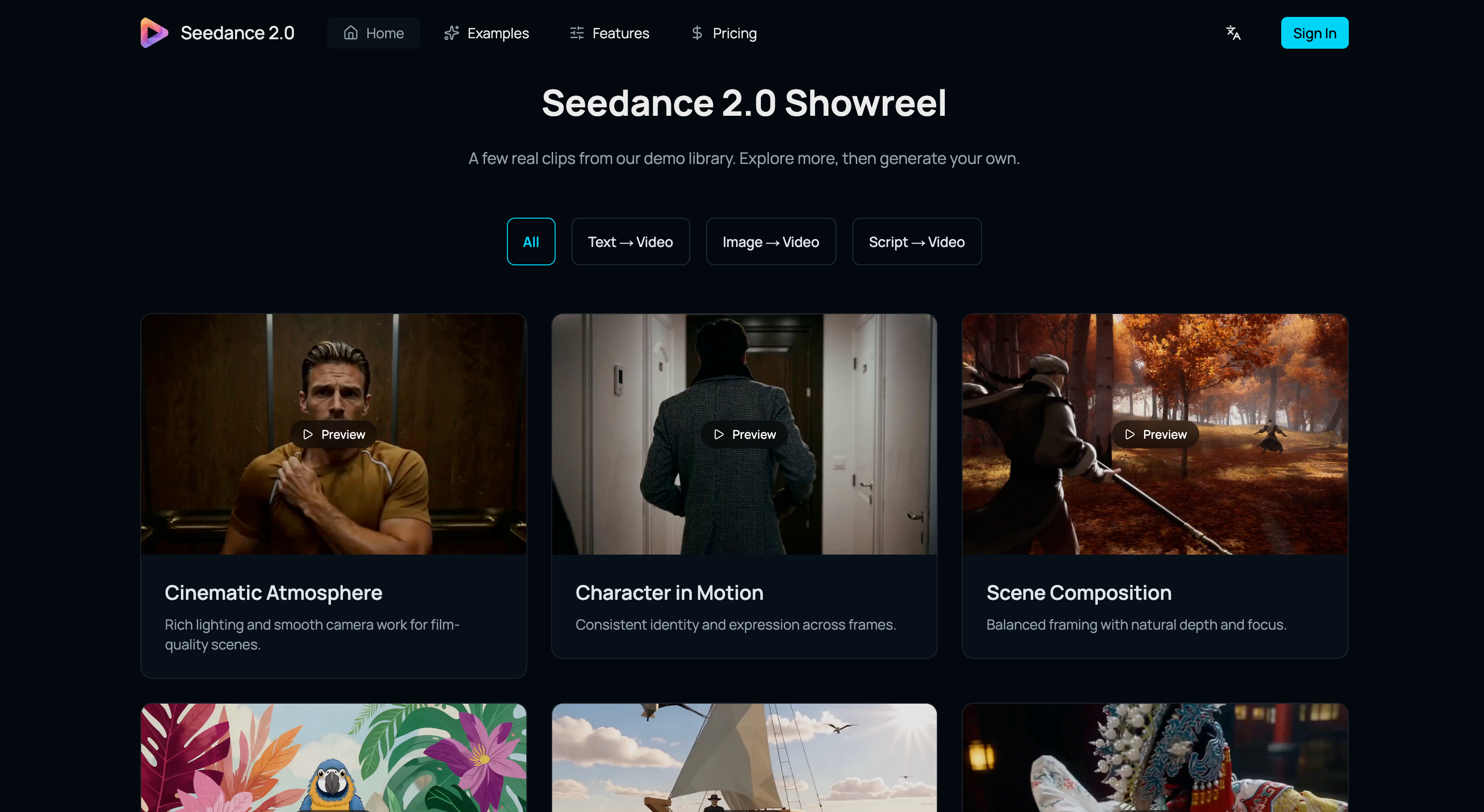 Screenshot 2 of Seedance 2.0 Video Generator