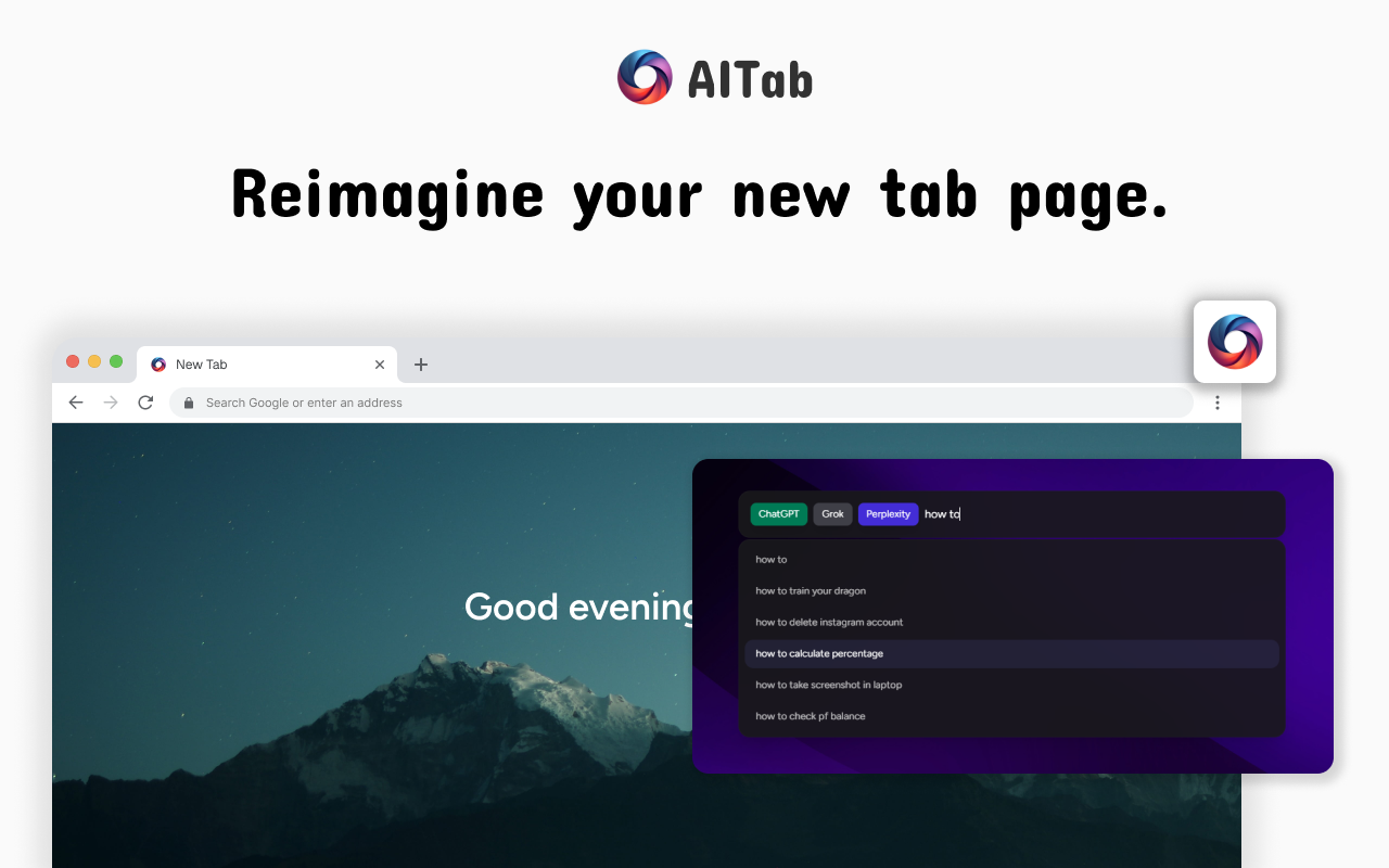 Screenshot 1 of AITab
