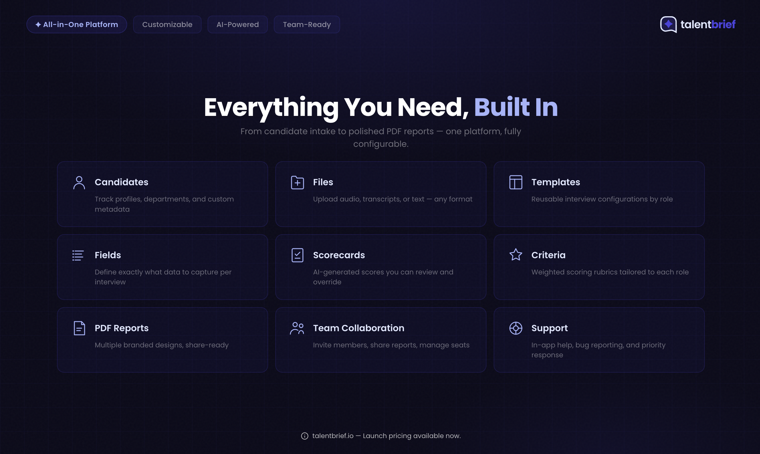Screenshot 7 of TalentBrief