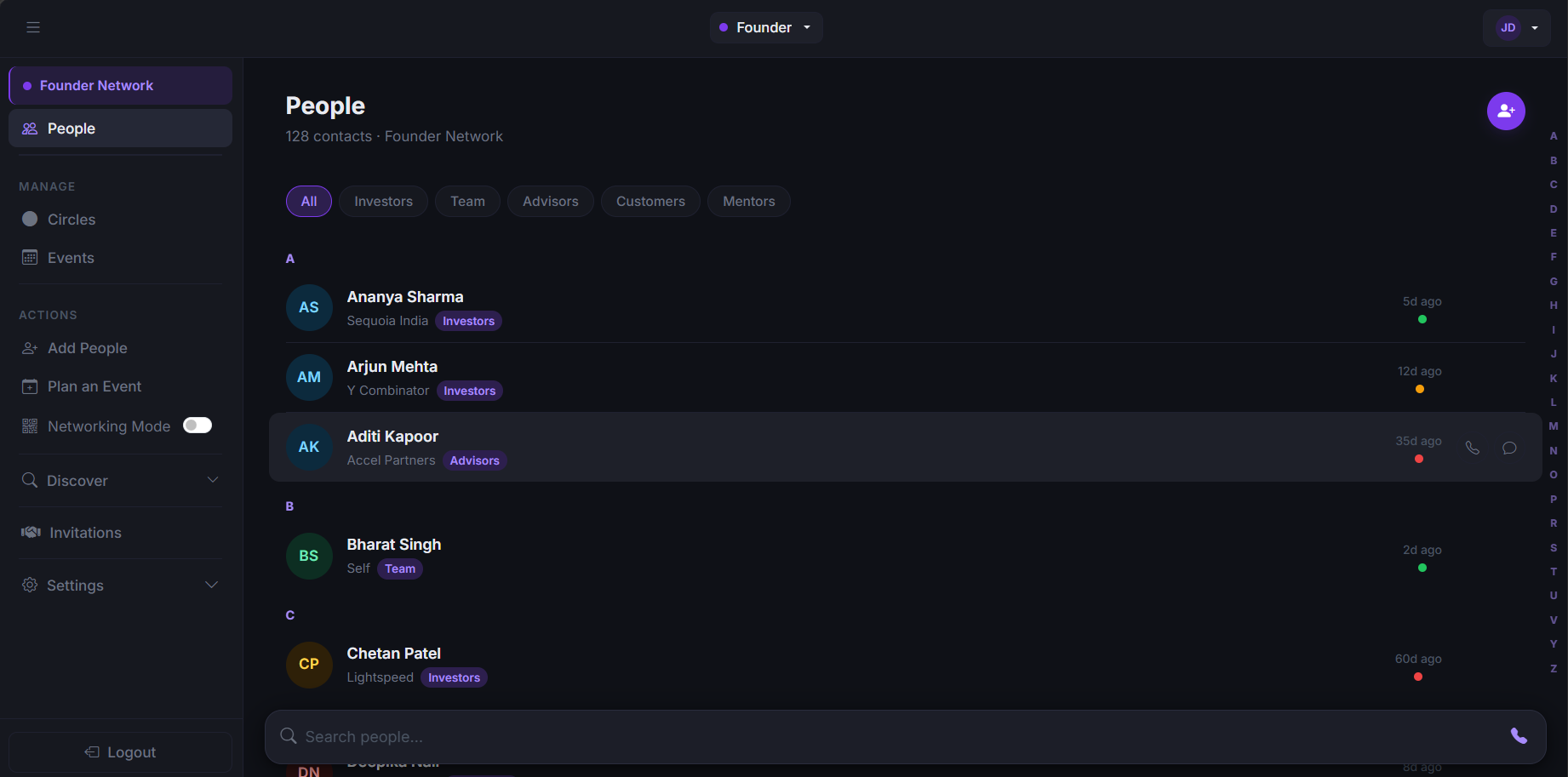 Screenshot 1 of CircleMeUp